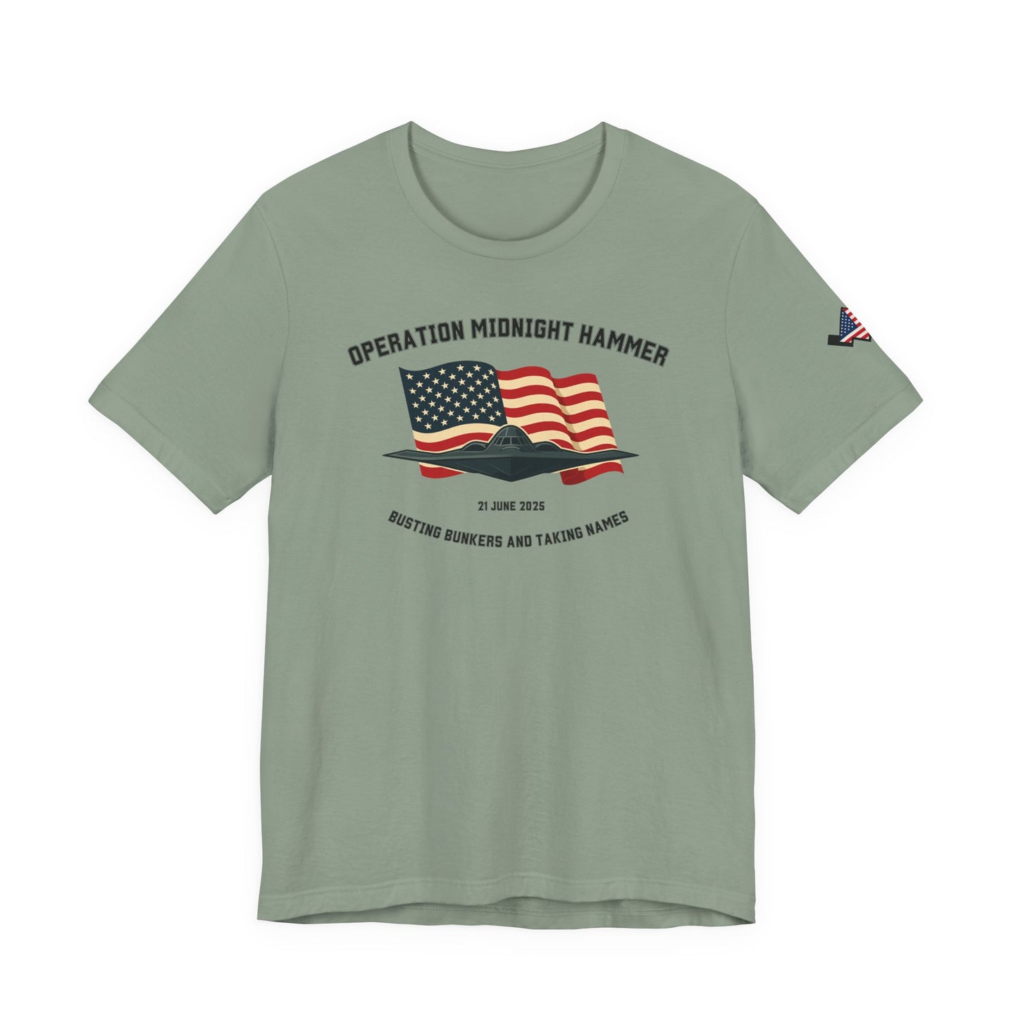 Operation Midnight Hammer, B2 Stealth Bomber Casual Shirt, Gift for Veterans