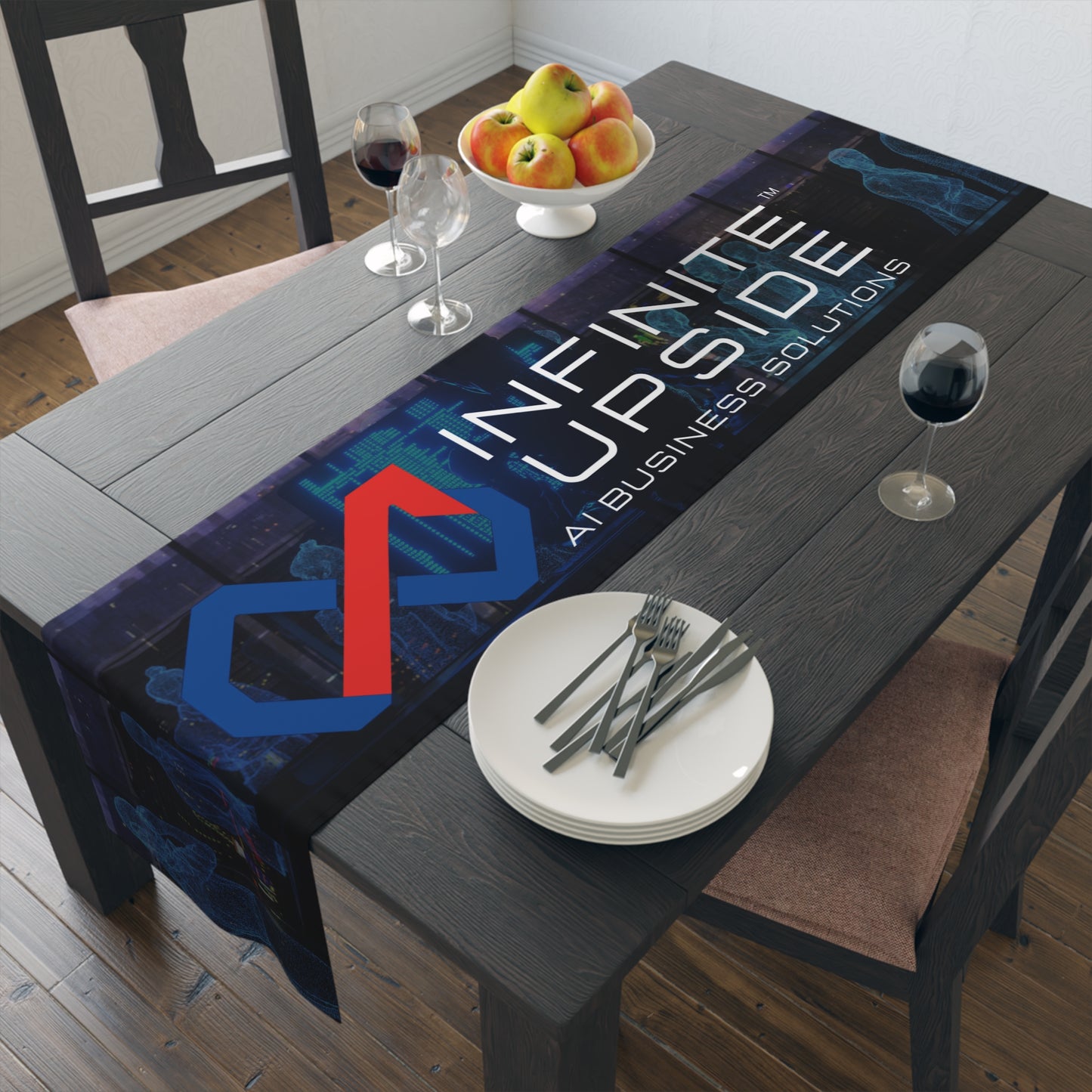 INFINITE UPSIDE™ AI Technology Table Runner