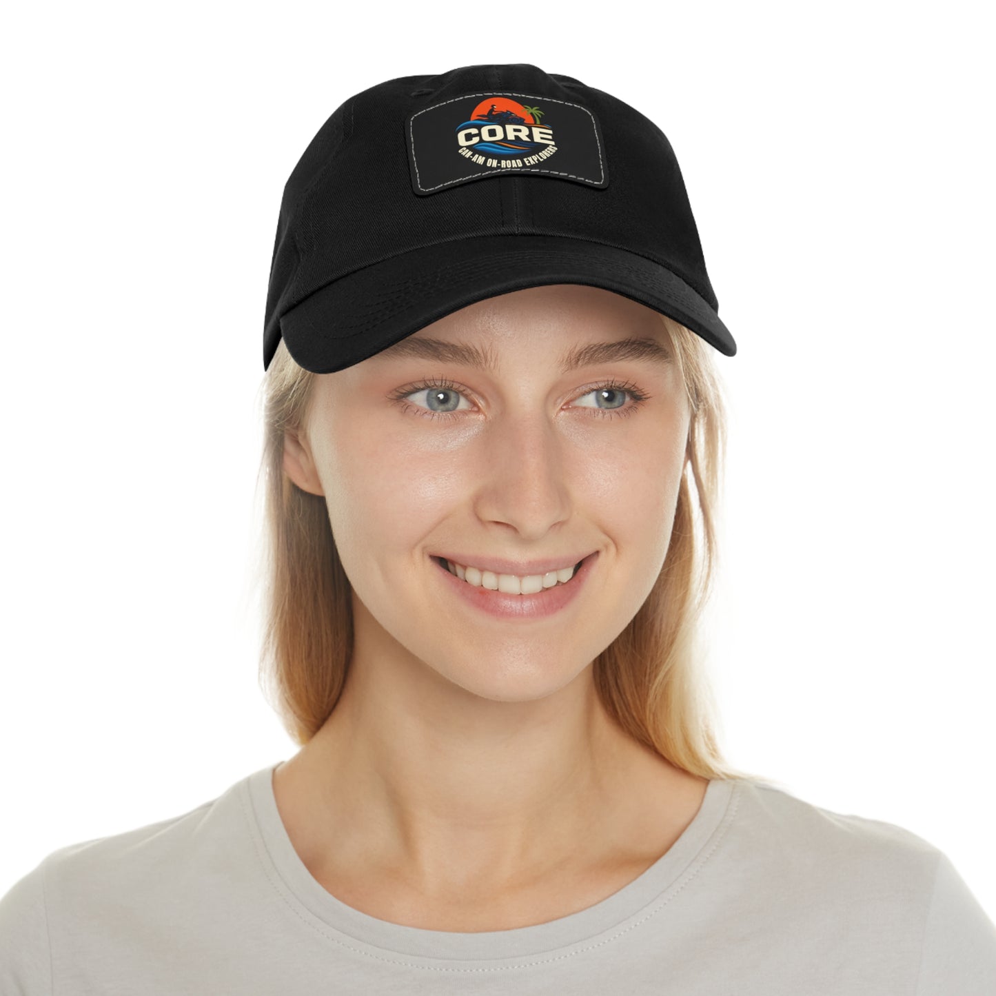 Core with Leather Patch, Casual Cap