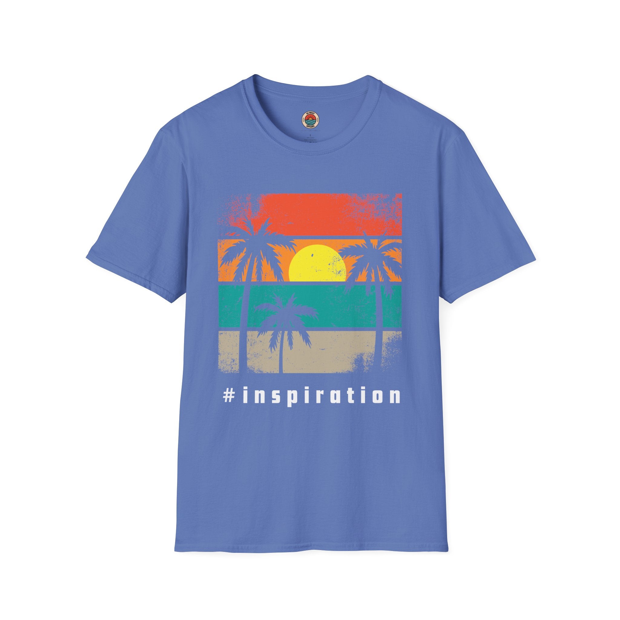 Inspiration Florida Sunset Graphic Unisex Softstyle T-Shirt