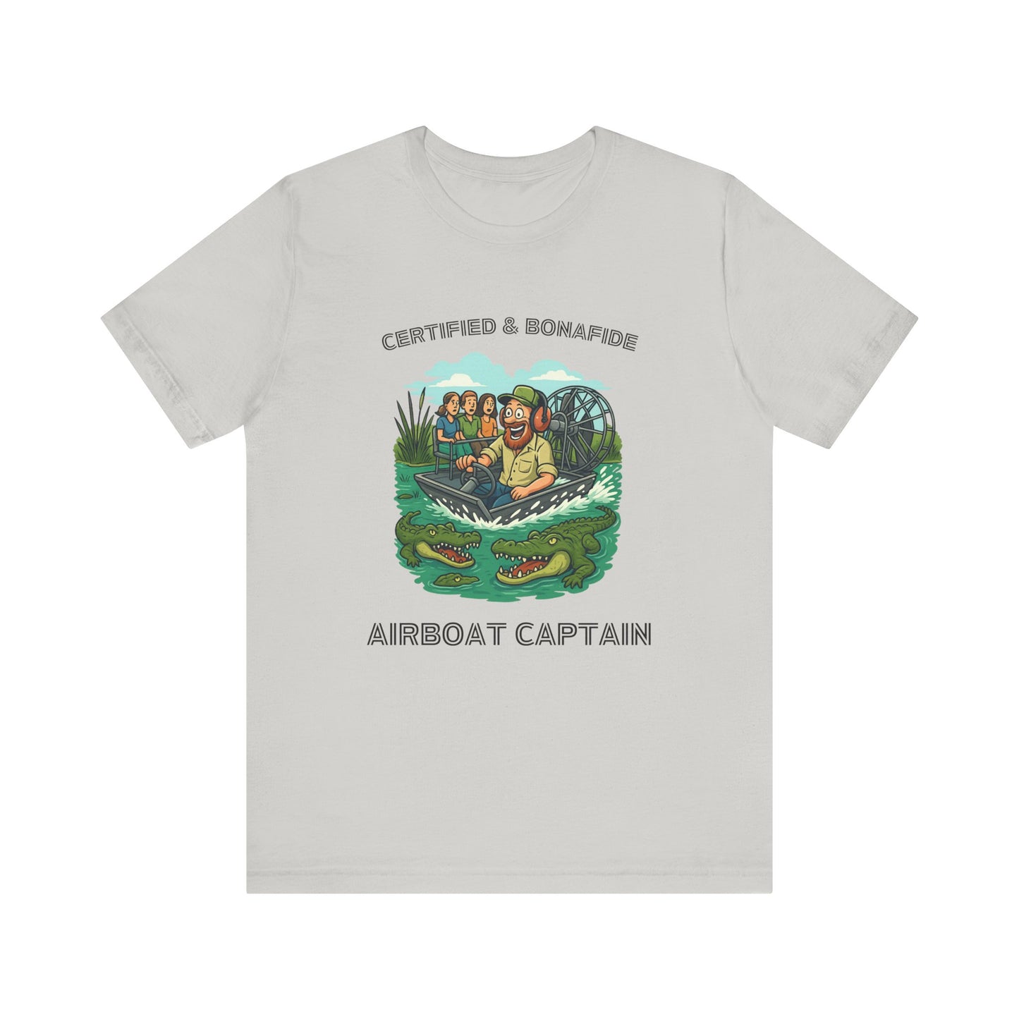 Airboat Captain Tee - Adventure Awaits! Perfect for Outdoor Enthusiasts