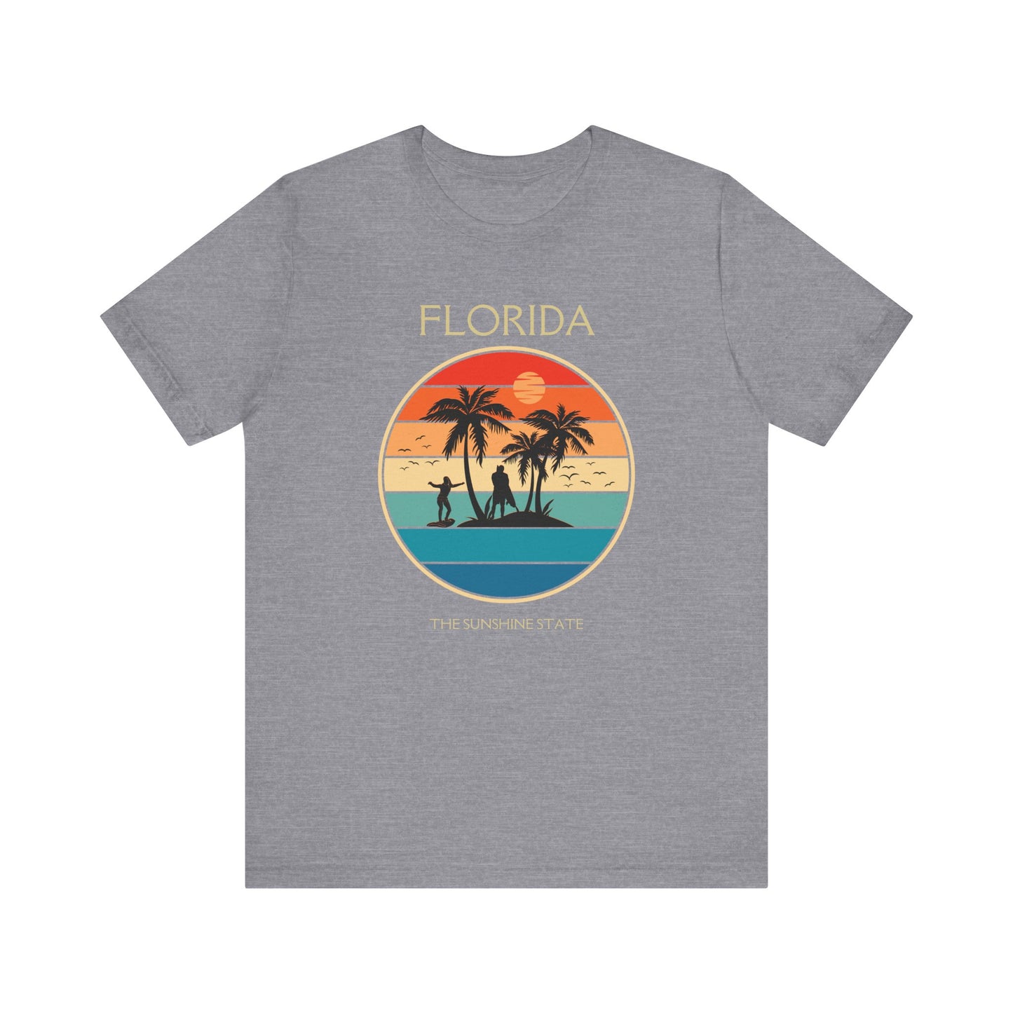 Florida Sunshine State Graphic Tee - Unisex Jersey T-Shirt