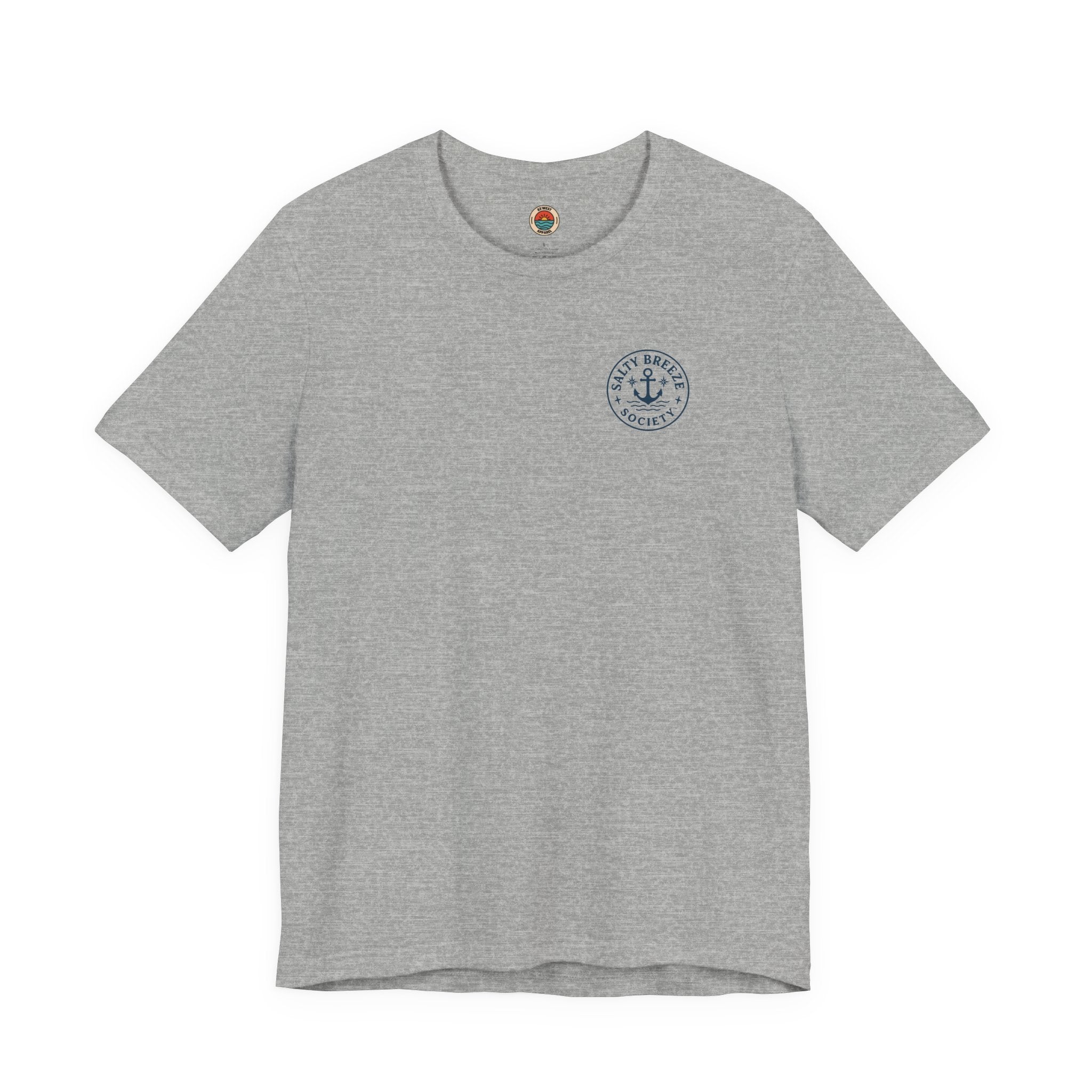 Salty Breeze Society Tee, Center Console Sunset T-Shirt, Summer Vibes Shirt