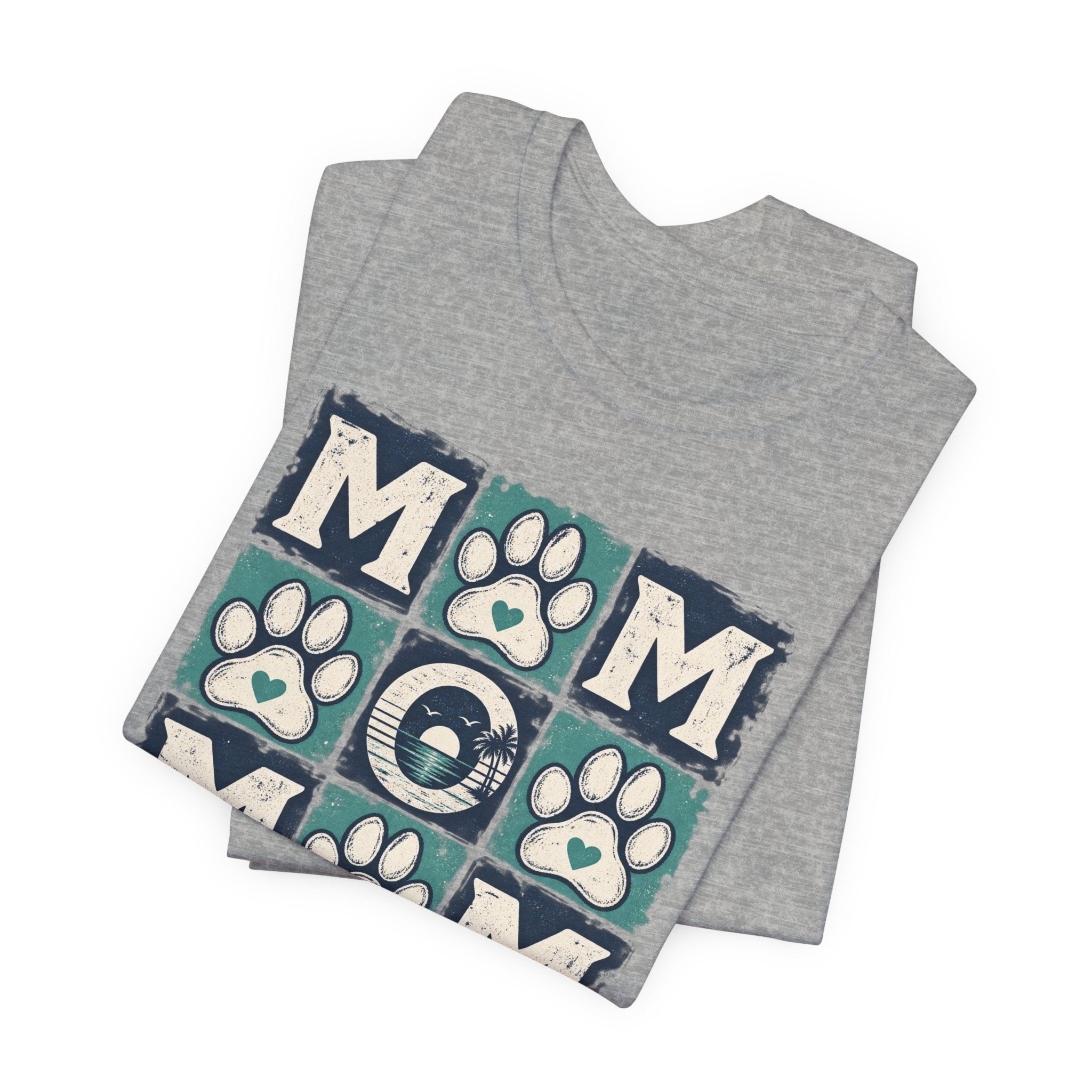 Dog Mom T-Shirt – Dogs and Sunsets Go Together for Dog Moms