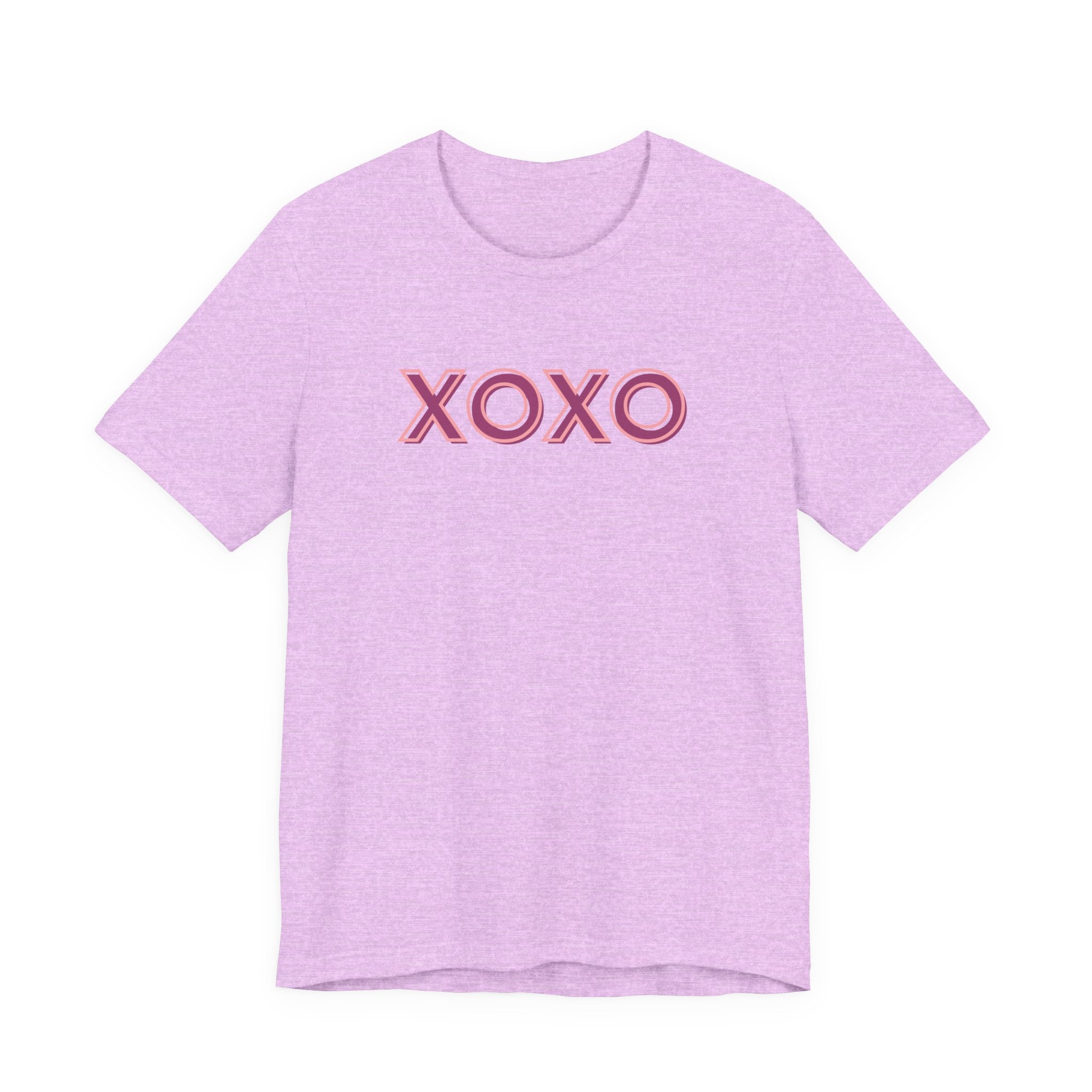 XOXO Unisex Jersey Tee - Perfect for Valentine's Day & Everyday Love