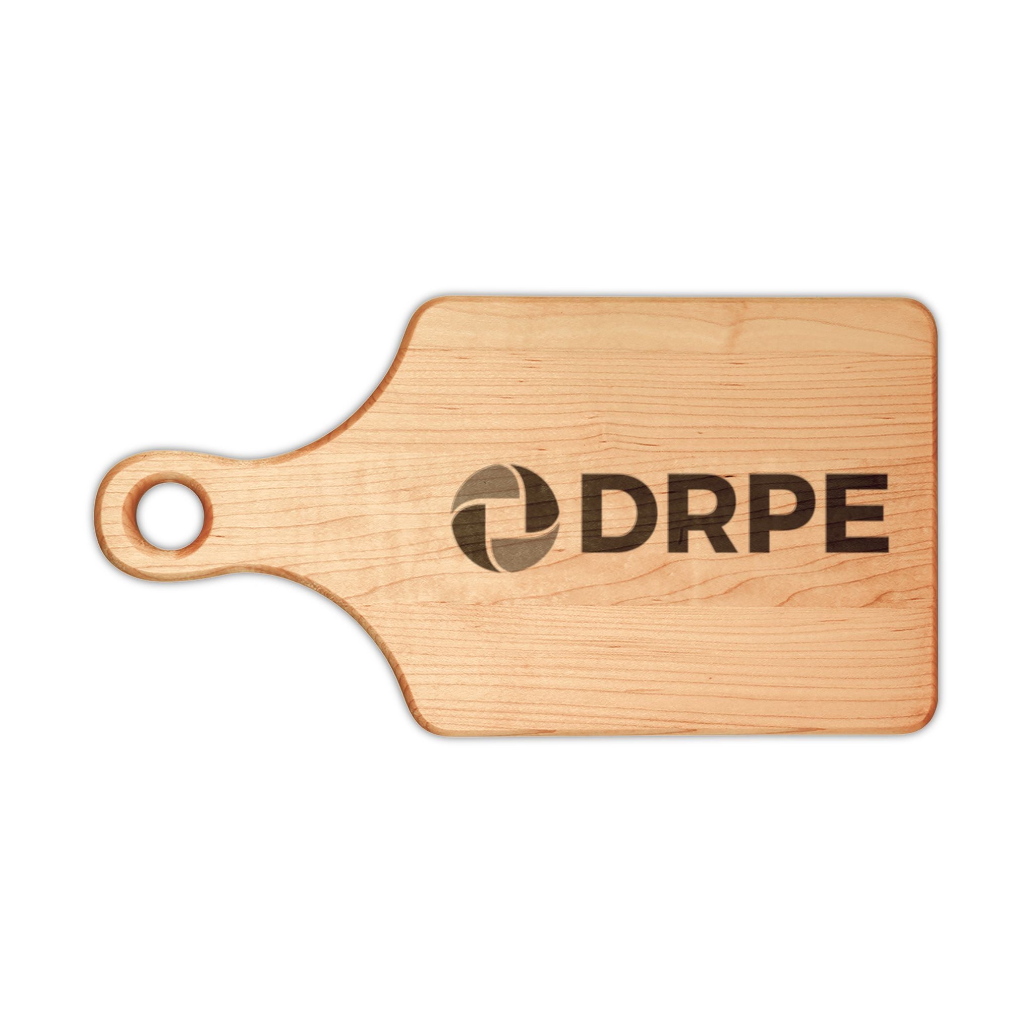 Engraved Maple Cutting Board – 'DRPE' Logo Serving & Chopping Board