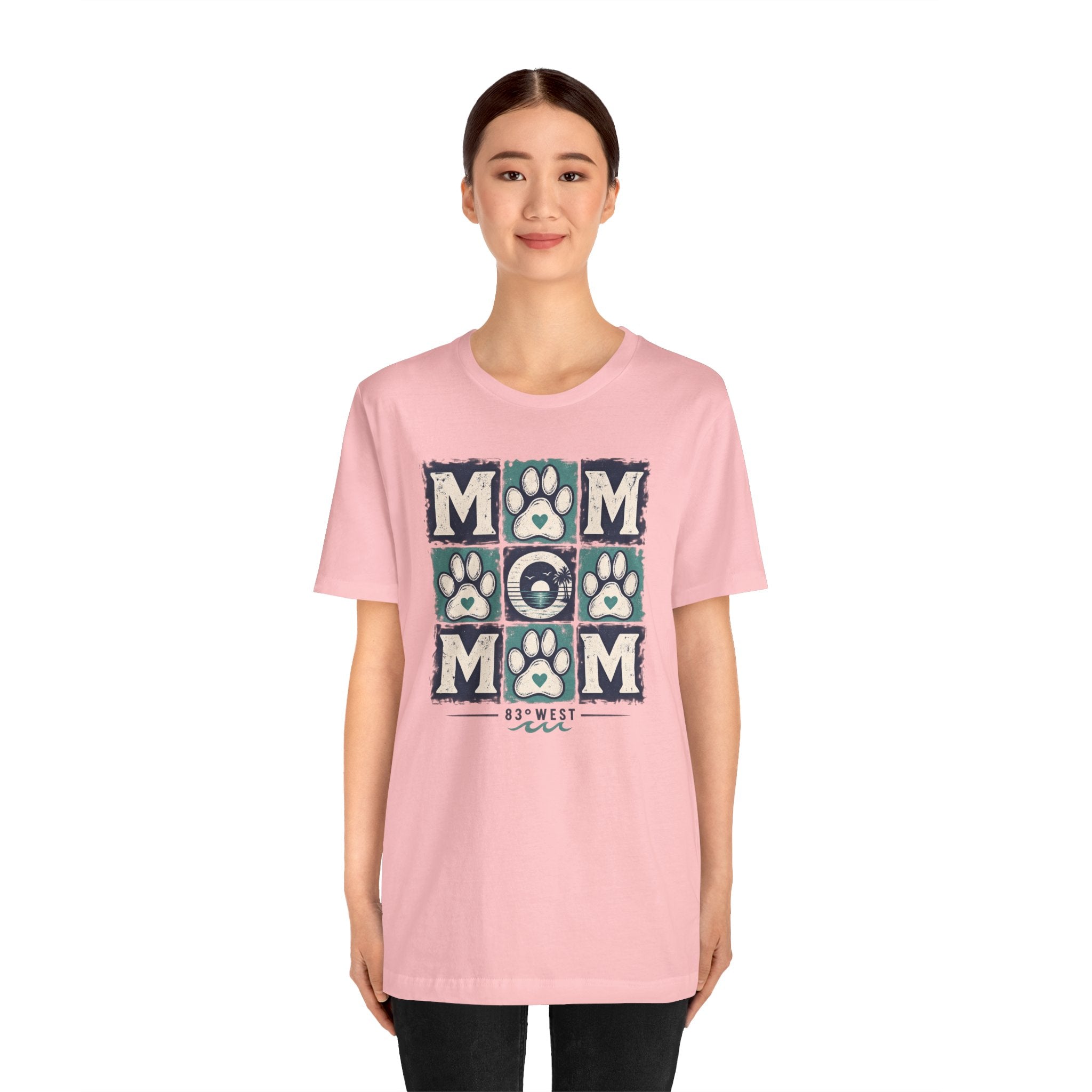 Dog Mom T-Shirt – Dogs and Sunsets Go Together for Dog Moms