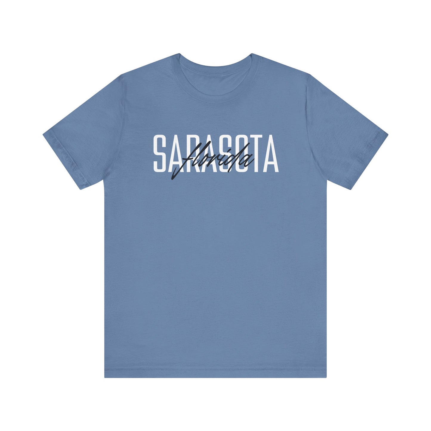 Sarasota Florida Unisex Tee - Vibrant Coastal Style for Beach Lovers