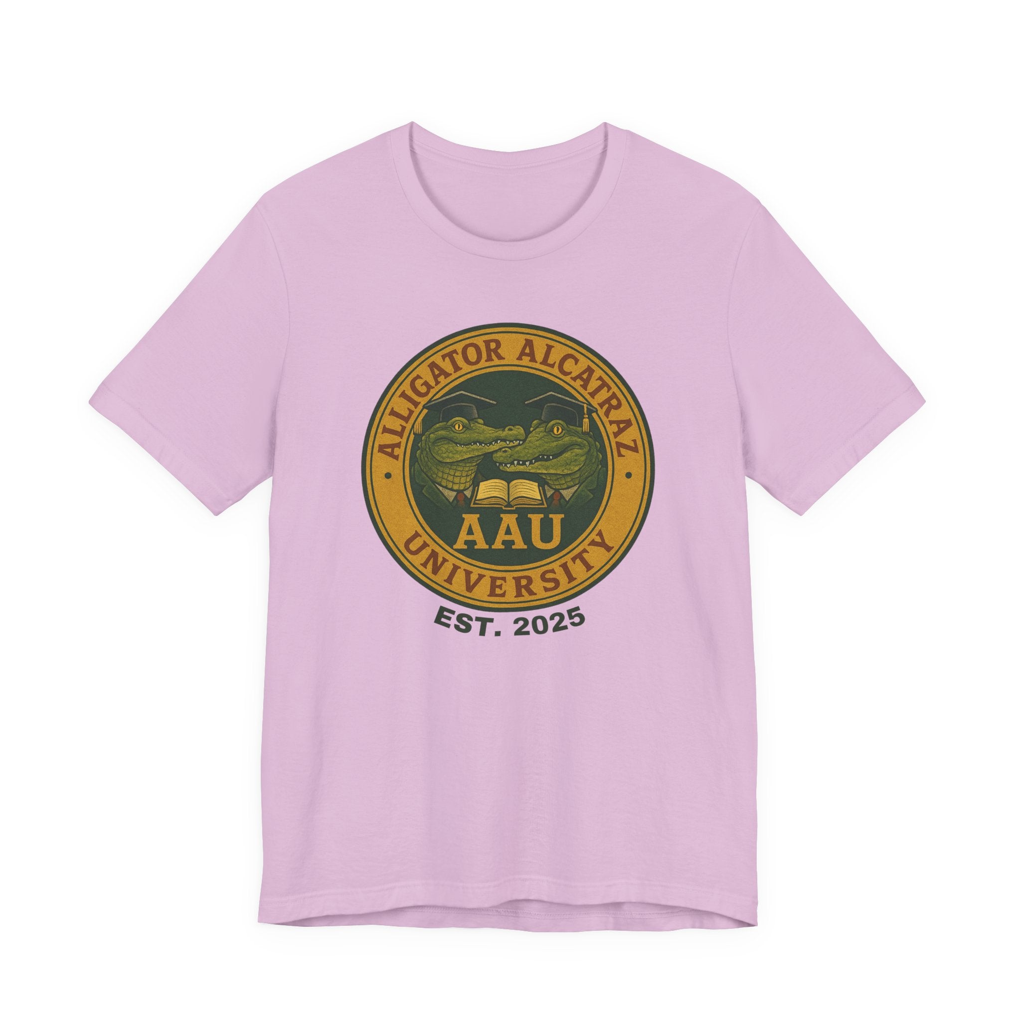 Alligator Alcatraz University Tee, Fun Unisex Shirt