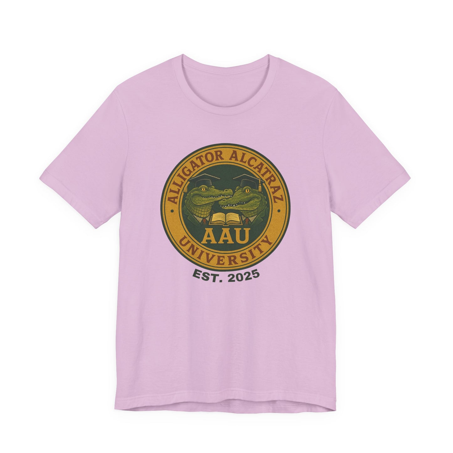 Alligator Alcatraz University Tee, Fun Unisex Shirt