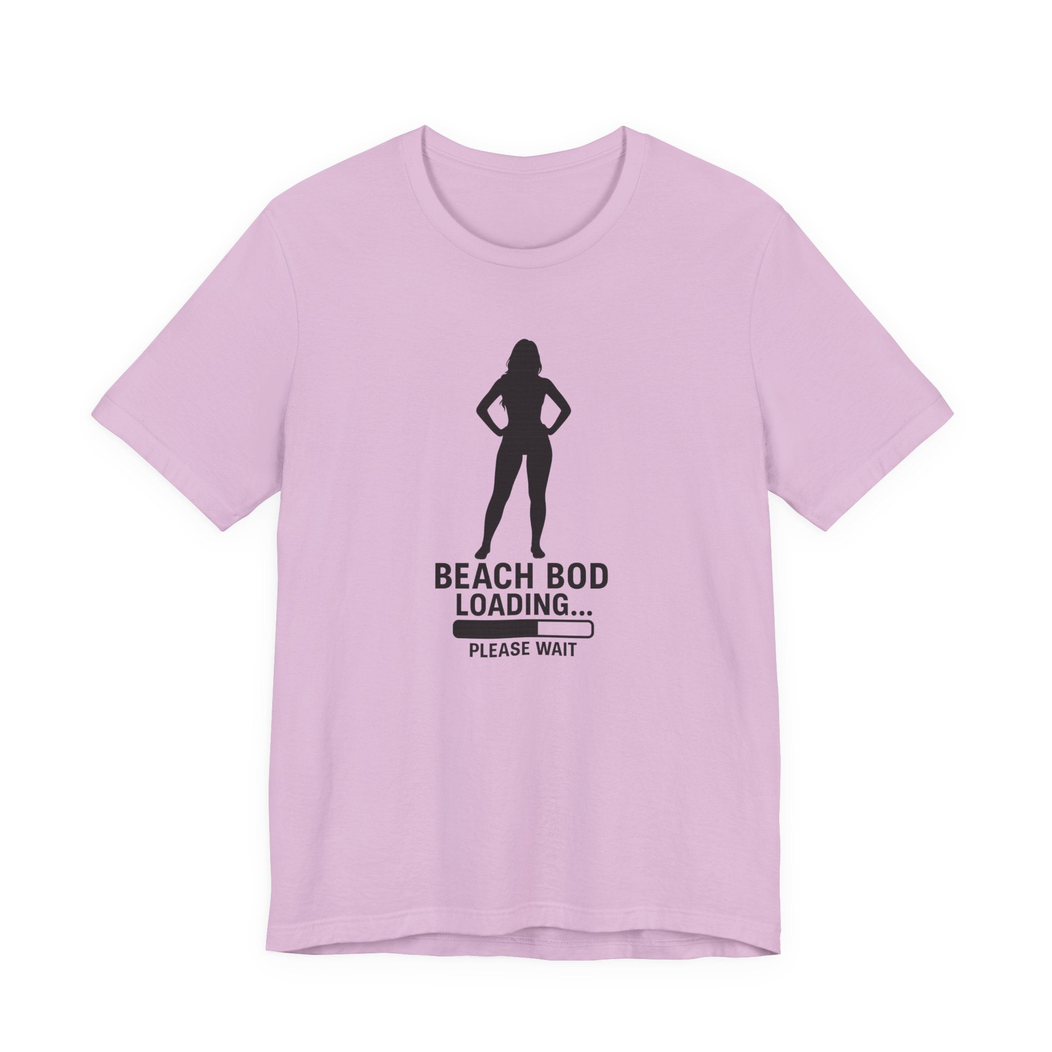 Beach Bod Loading Unisex Tee, Funny T-Shirt for Summer, Workout Motivation Shirt