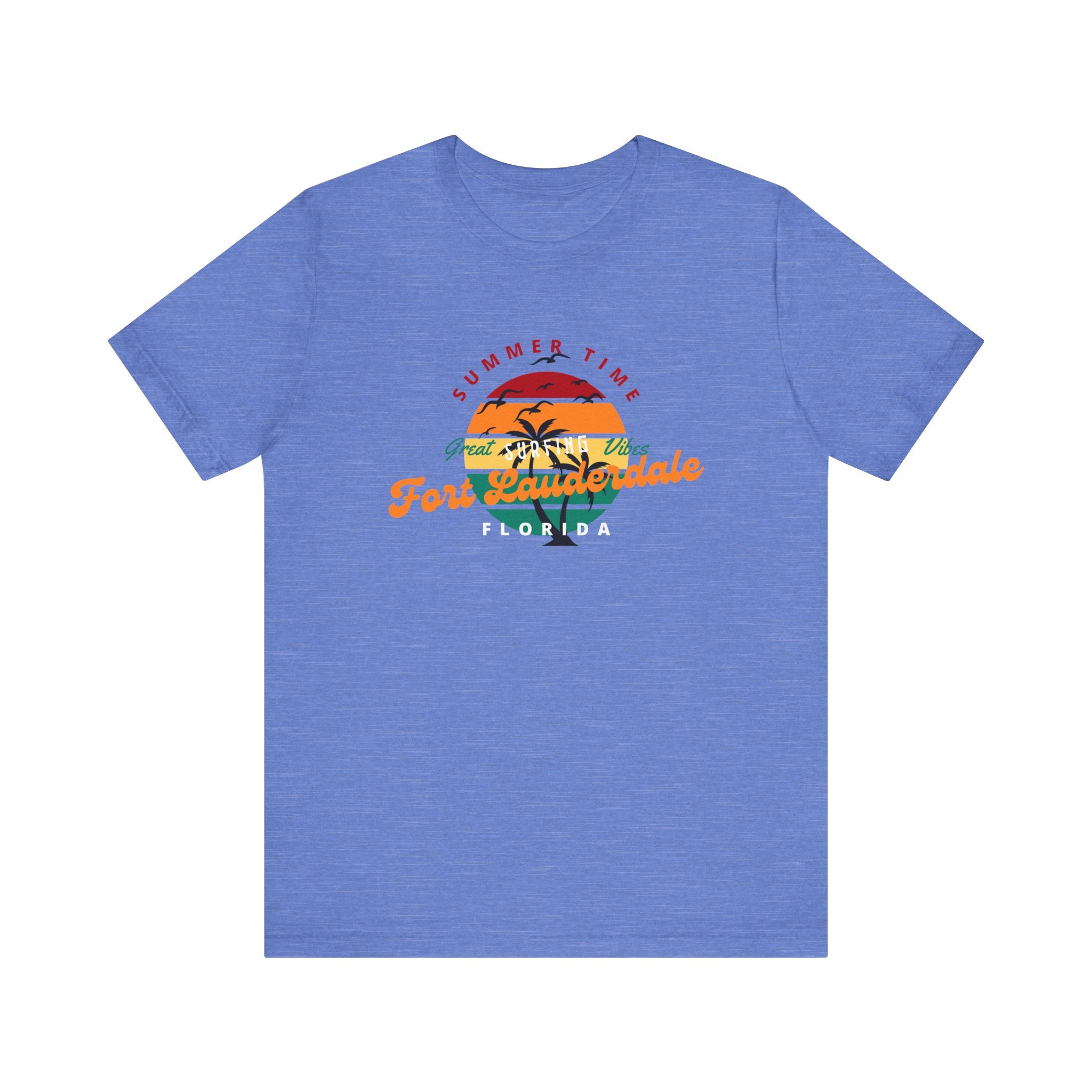 Fort Lauderdale Summer Vibes Tee - Unisex Jersey Short Sleeve Shirt
