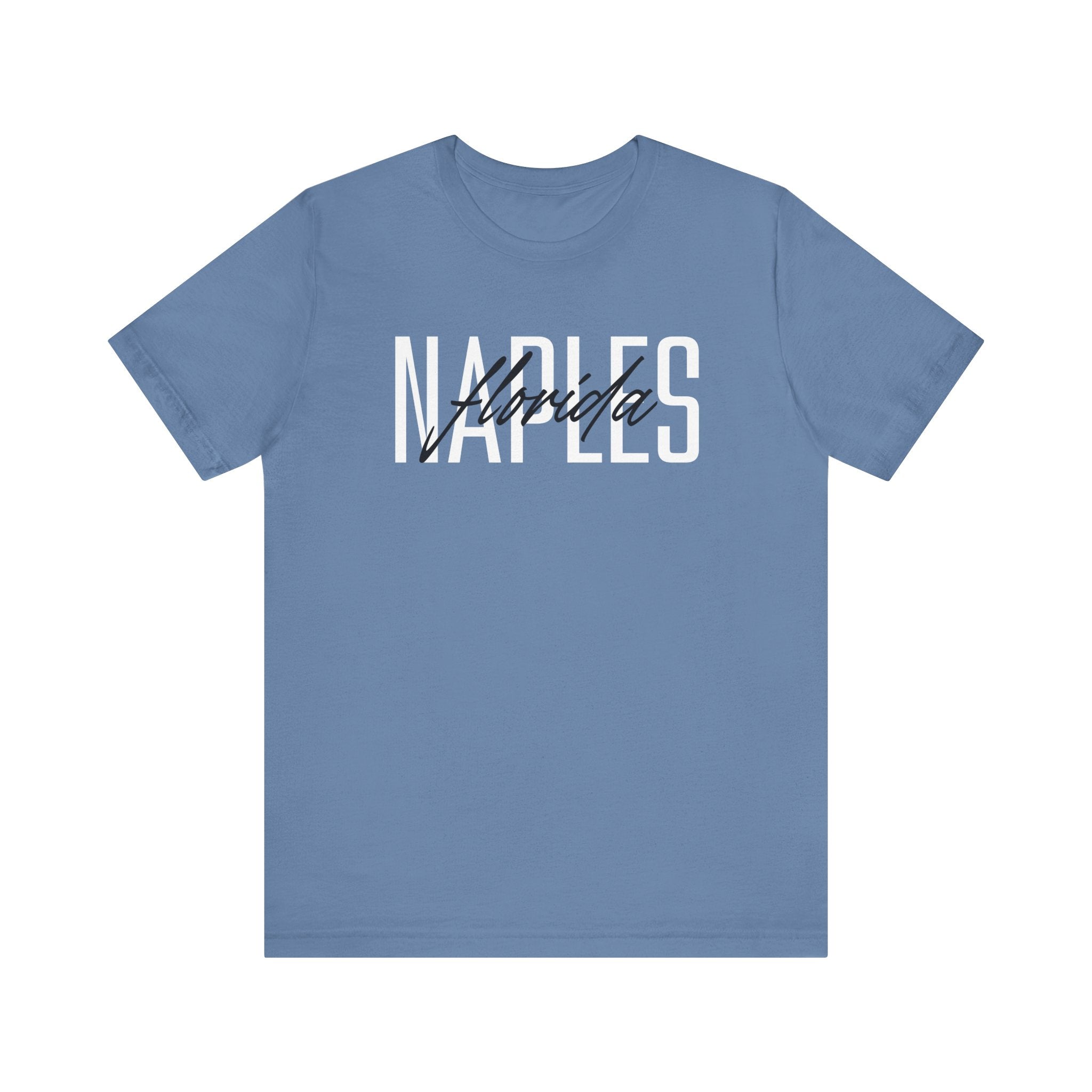 Naples Florida Unisex Tee, Casual Summer Shirt, Vacation Apparel