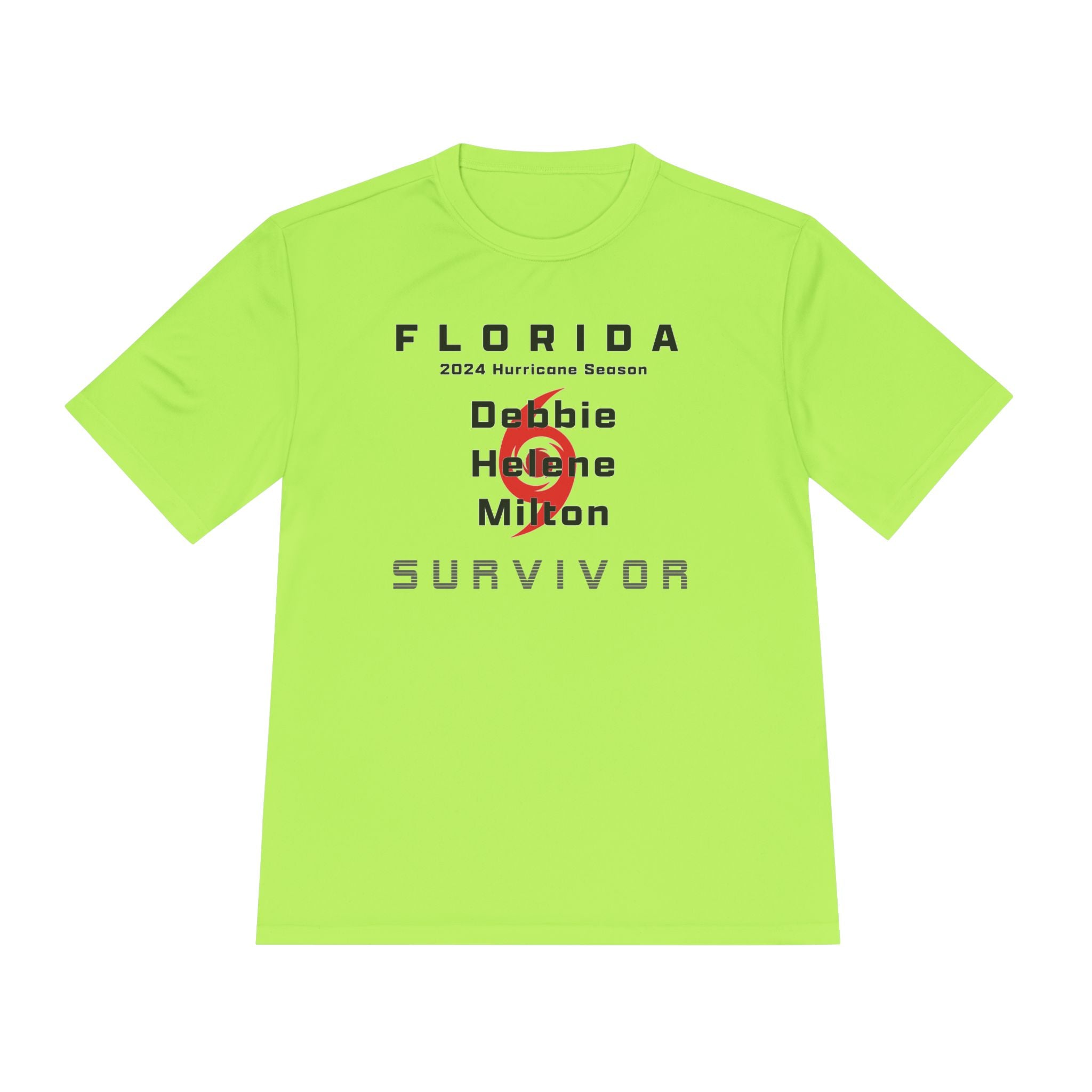 Florida 2024 Hurricane Season Unisex Moisture Wicking Tee