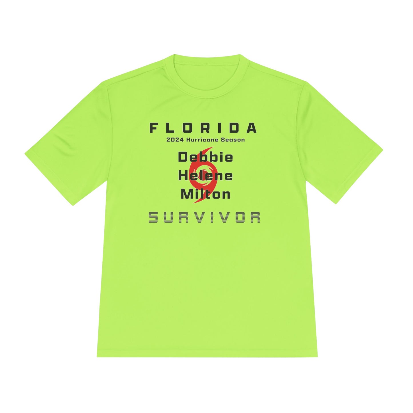Florida 2024 Hurricane Season Unisex Moisture Wicking Tee