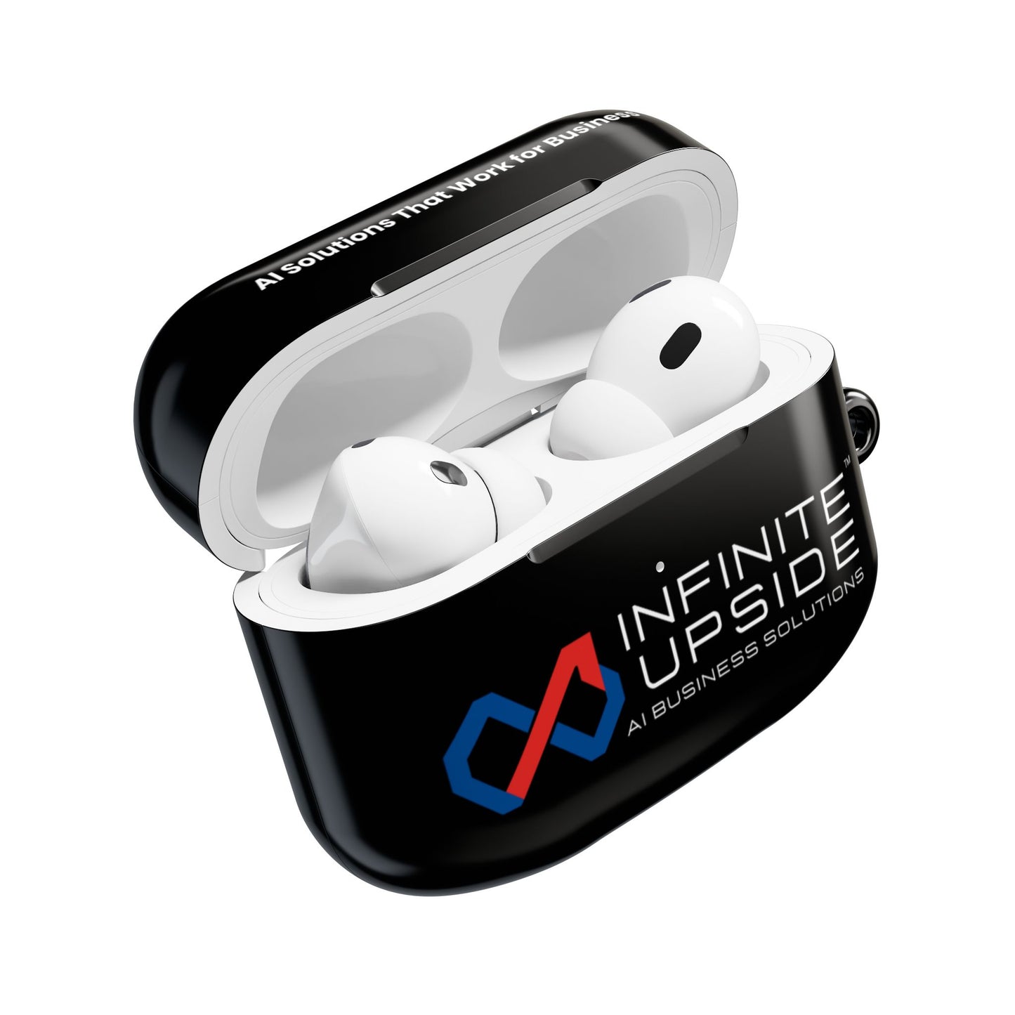 INFINITE UPSIDE™ AI Business Solutions AirPod Case - Tech-Inspired for Business Professionals