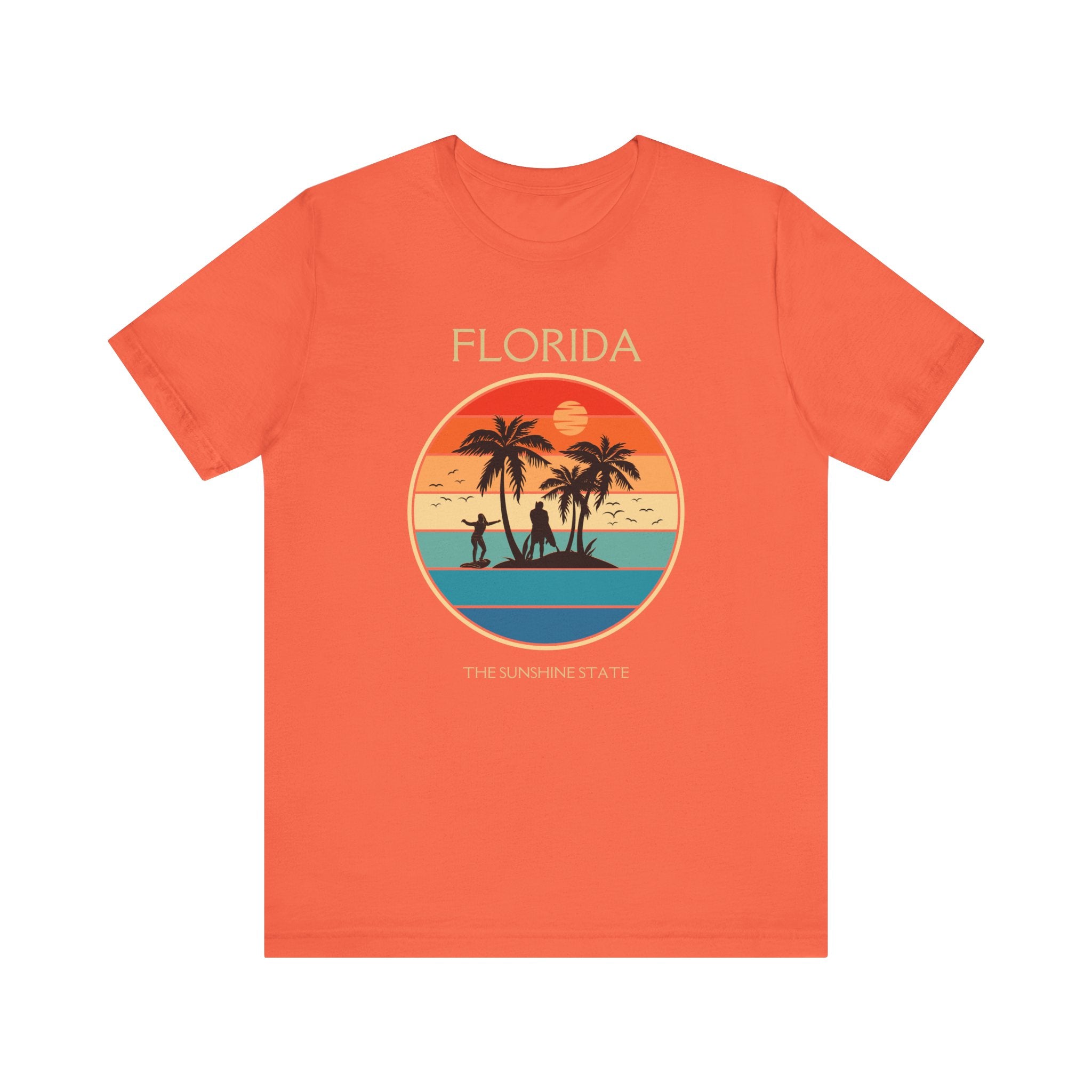 Florida Sunshine State Graphic Tee - Unisex Jersey T-Shirt