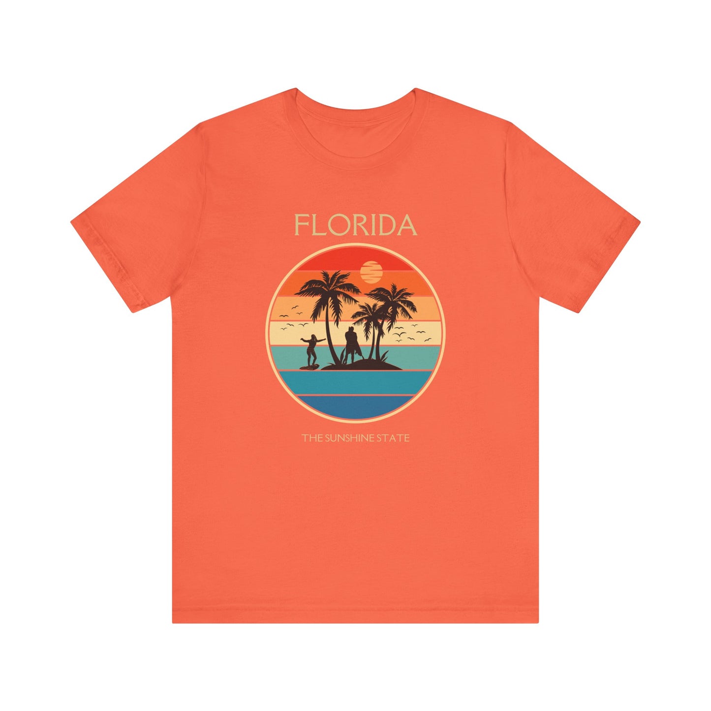 Florida Sunshine State Graphic Tee - Unisex Jersey T-Shirt