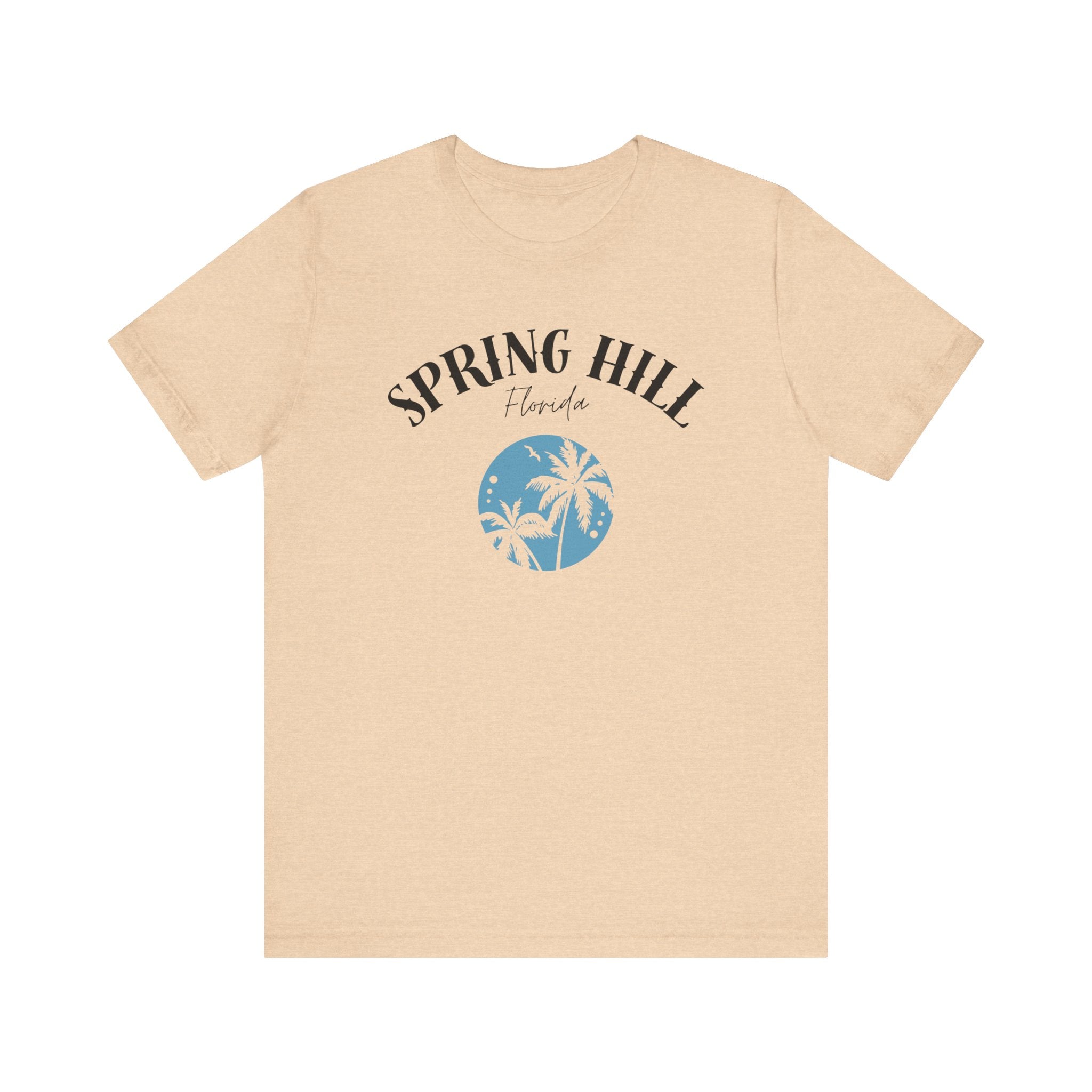 Spring Hill Florida Tee - Casual Unisex Jersey Short Sleeve Shirt