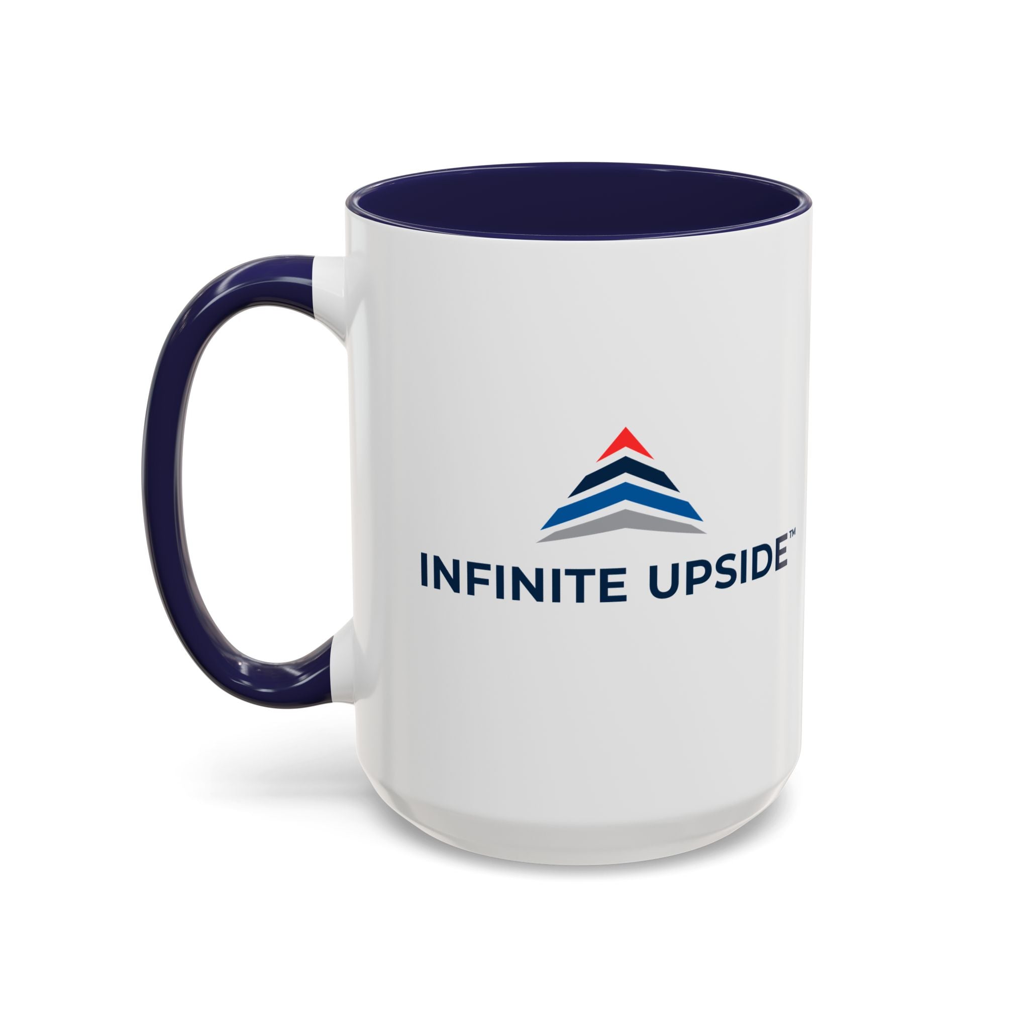 Infinity Upside™ Branded Accent Coffee Mug – Logo Coffee Cup (11/15oz)