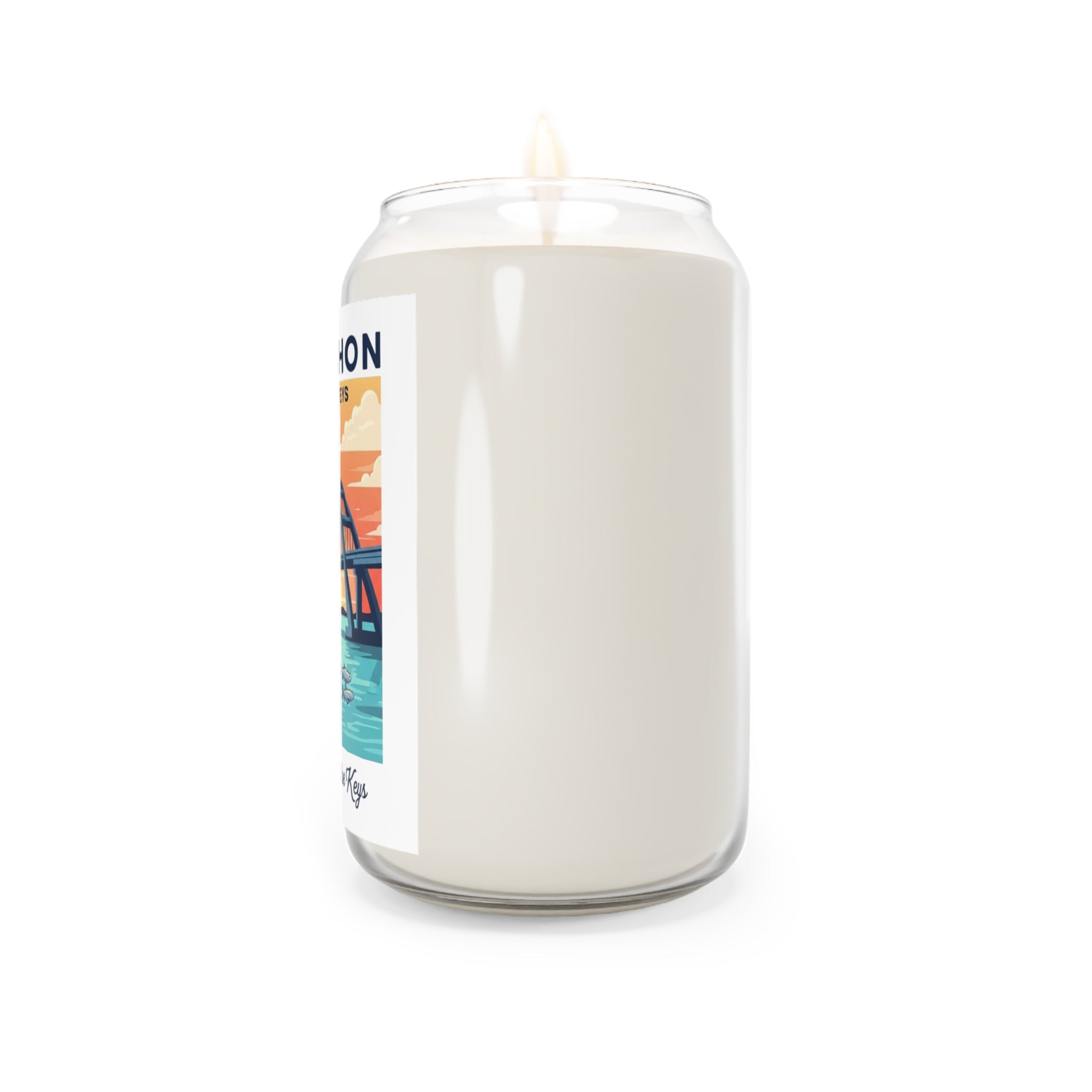 Coastal Paradise Scented Soy Candle, Aromatherapy, Home Decor, Gift for Her, Beach Vibes, Relaxation, Marathon Florida Keys