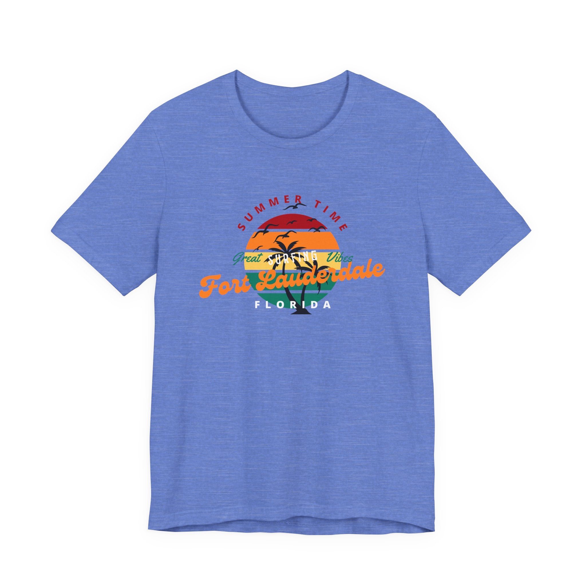 Fort Lauderdale Summer Vibes Tee - Unisex Jersey Short Sleeve Shirt