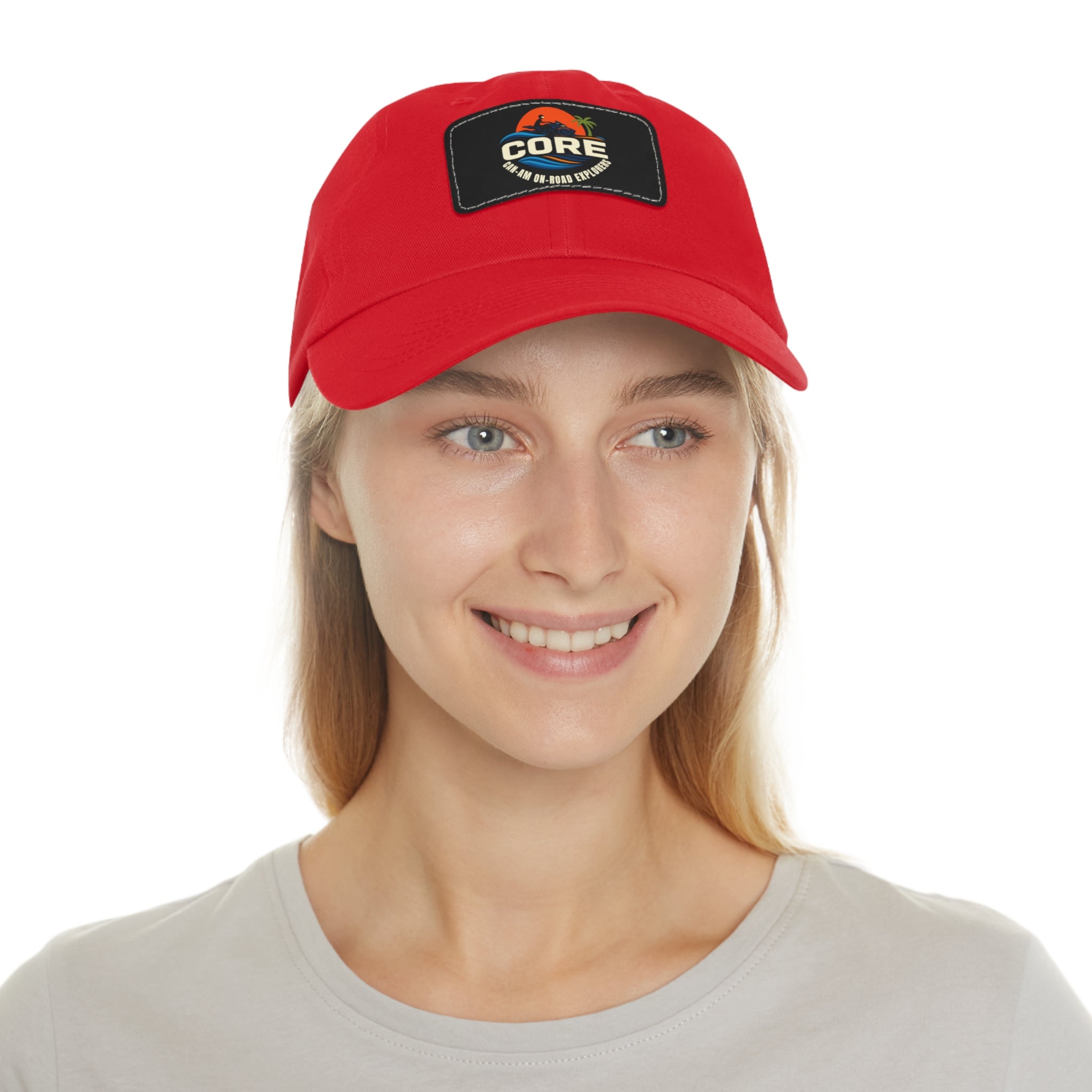 Core with Leather Patch, Casual Cap