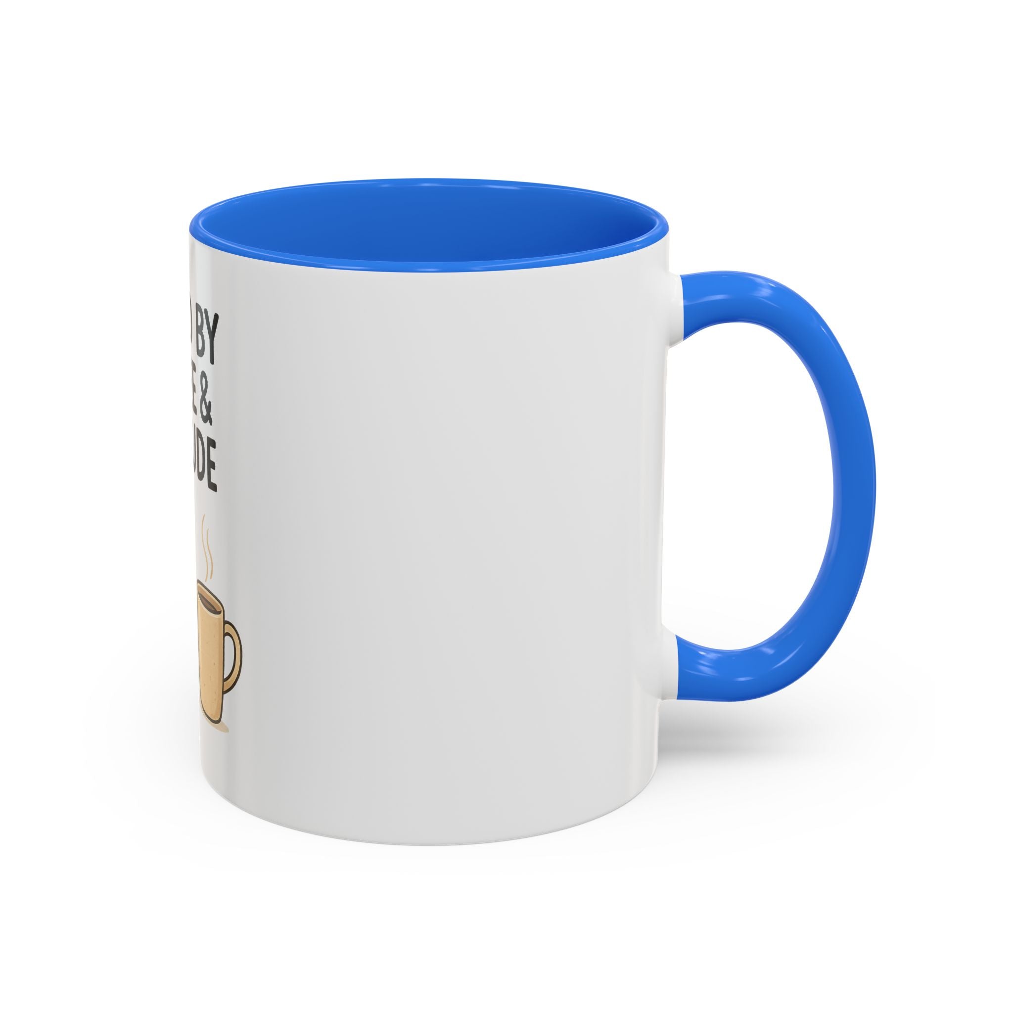 Funny Cat Mug - Fueled by Coffee & Cattitude - Perfect Gift for Cat Lovers