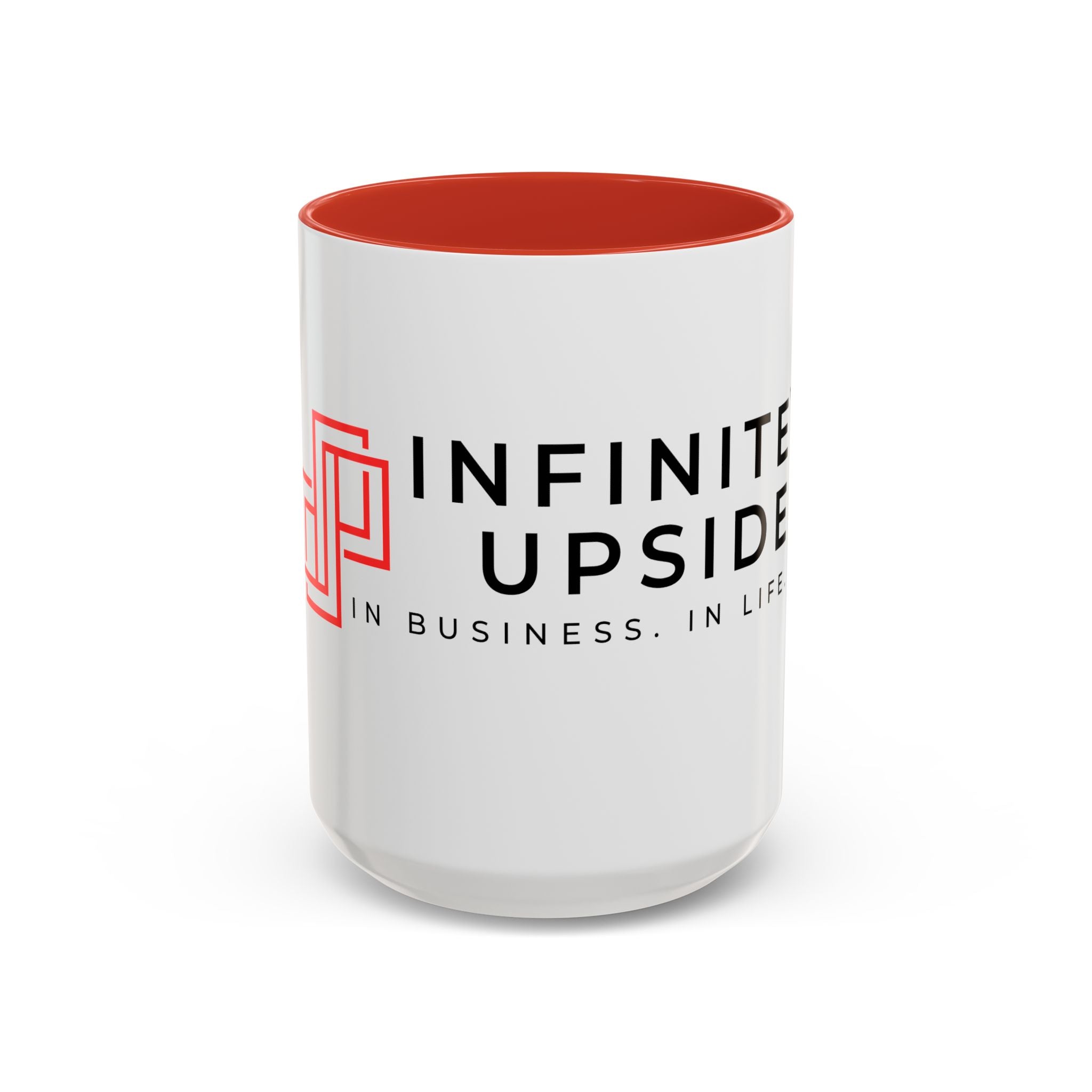 Infinity Upside™ Branded Accent Coffee Mug – Logo Coffee Cup (11/15oz)