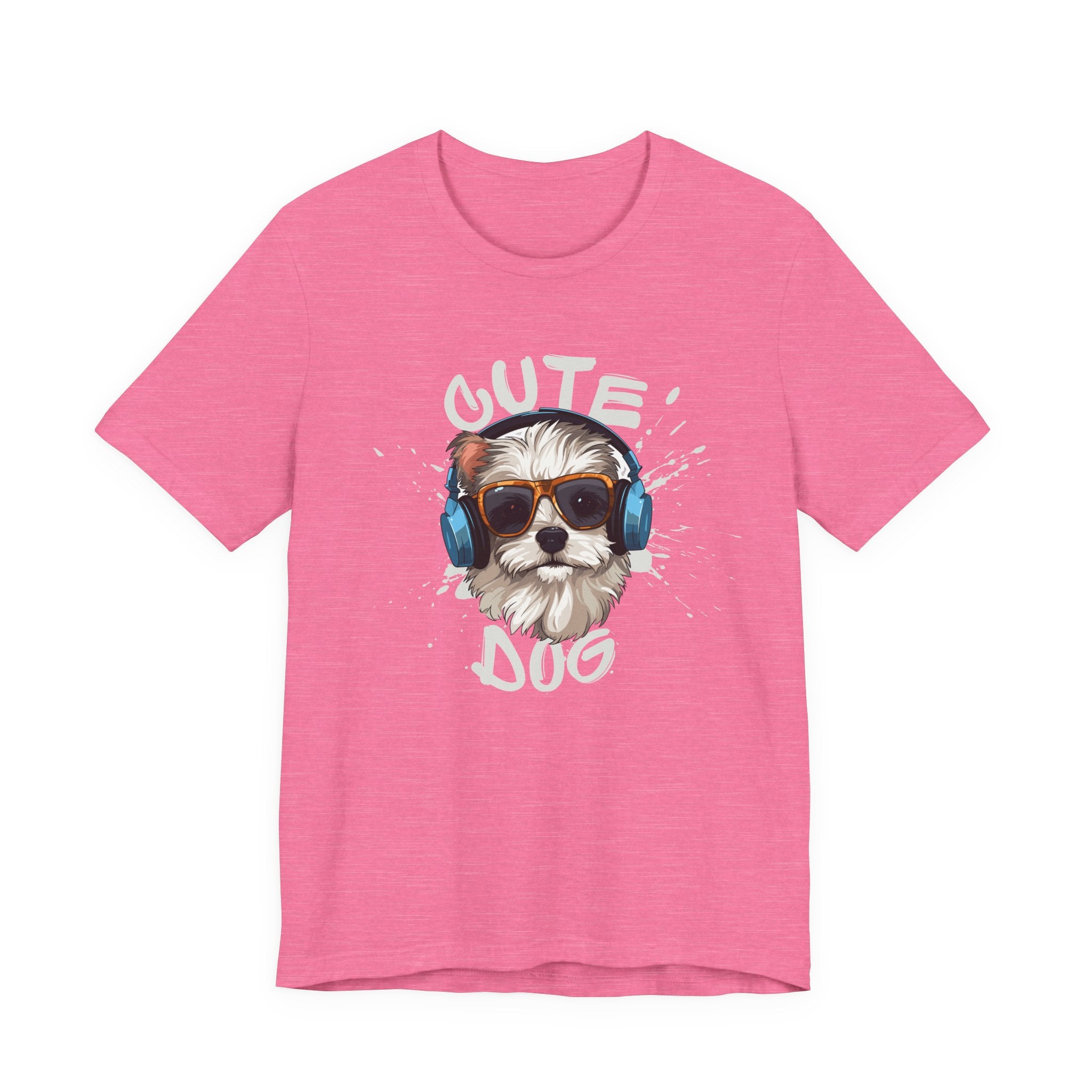 Cute Dog Graphic Unisex T-Shirt – Perfect for Pet Lovers