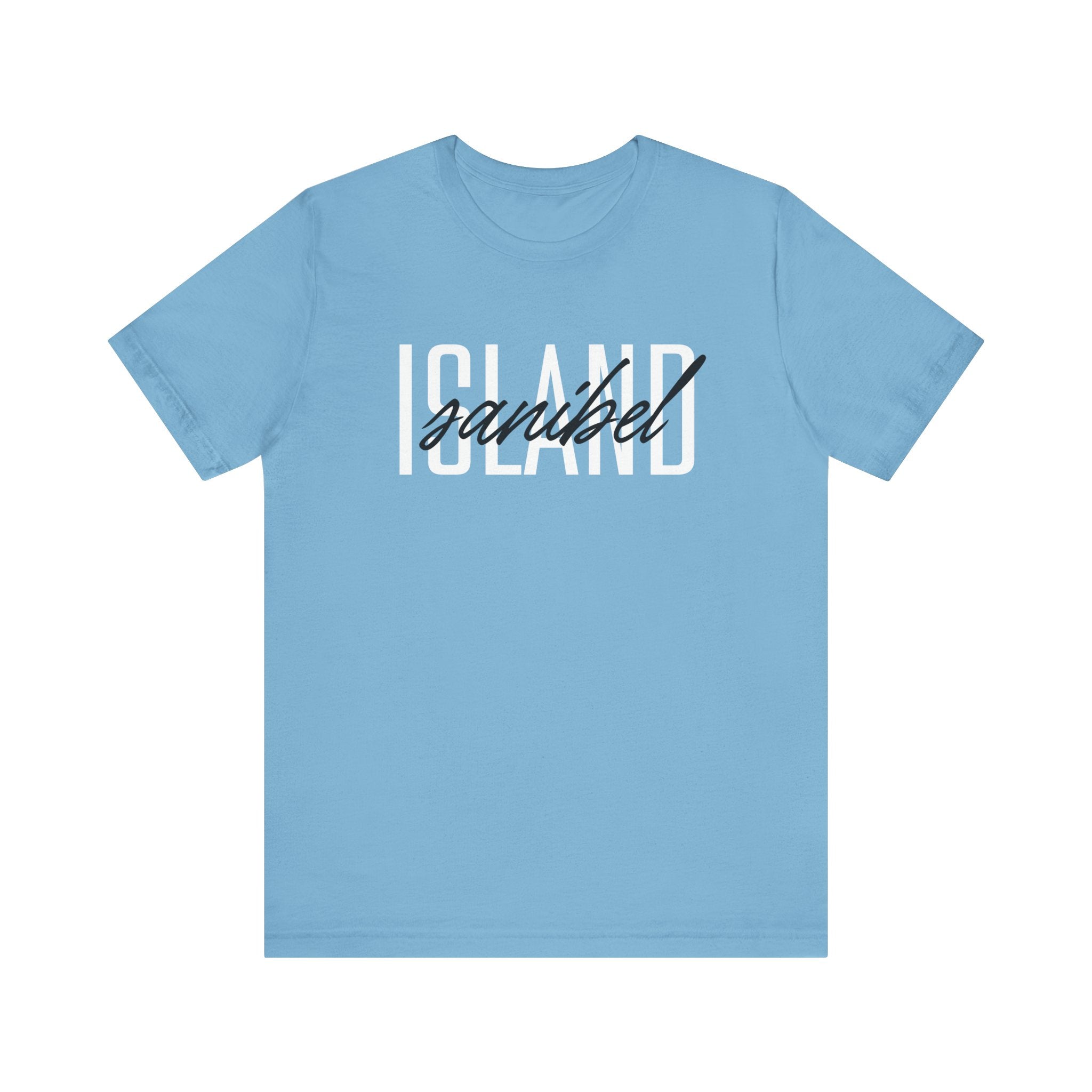 Sanibel Island Vibes Unisex Jersey Short Sleeve Tee, Summer T-Shirt, Beachwear