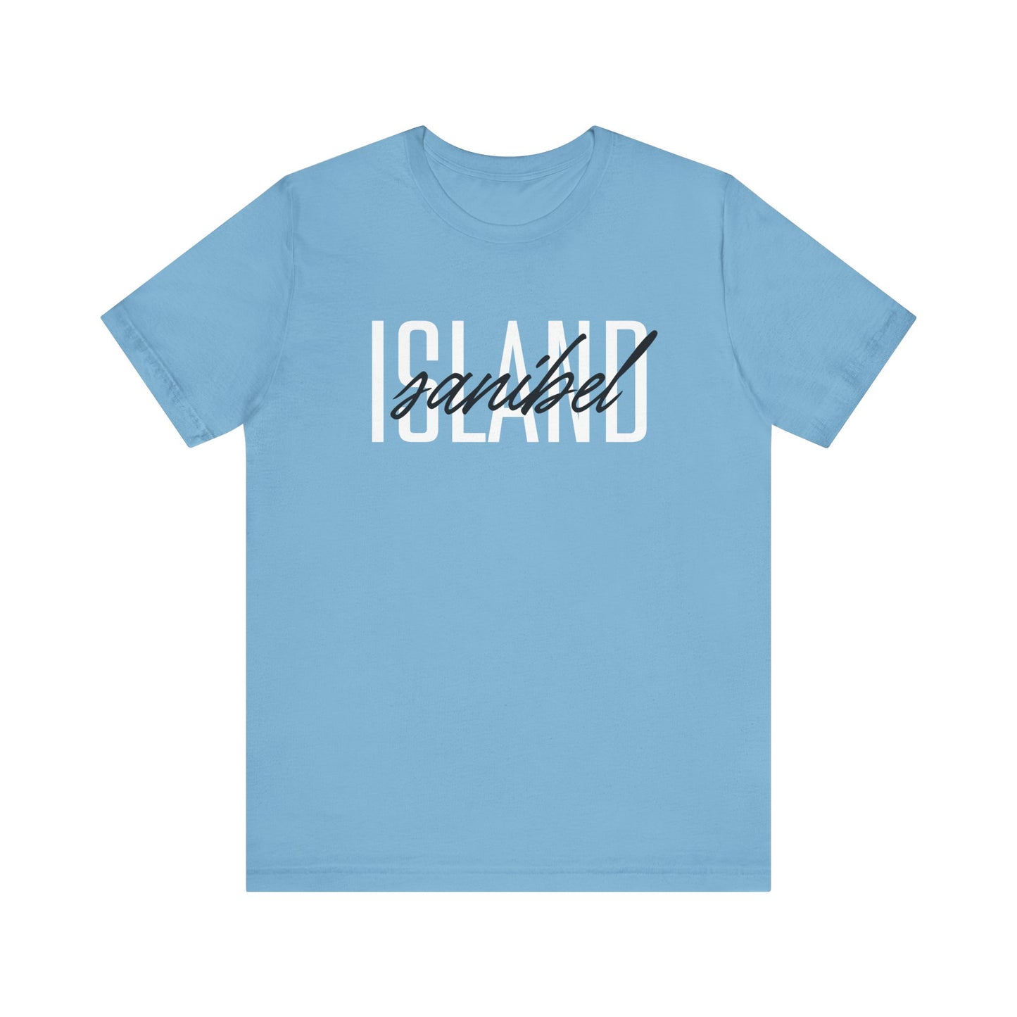 Sanibel Island Vibes Unisex Jersey Short Sleeve Tee, Summer T-Shirt, Beachwear