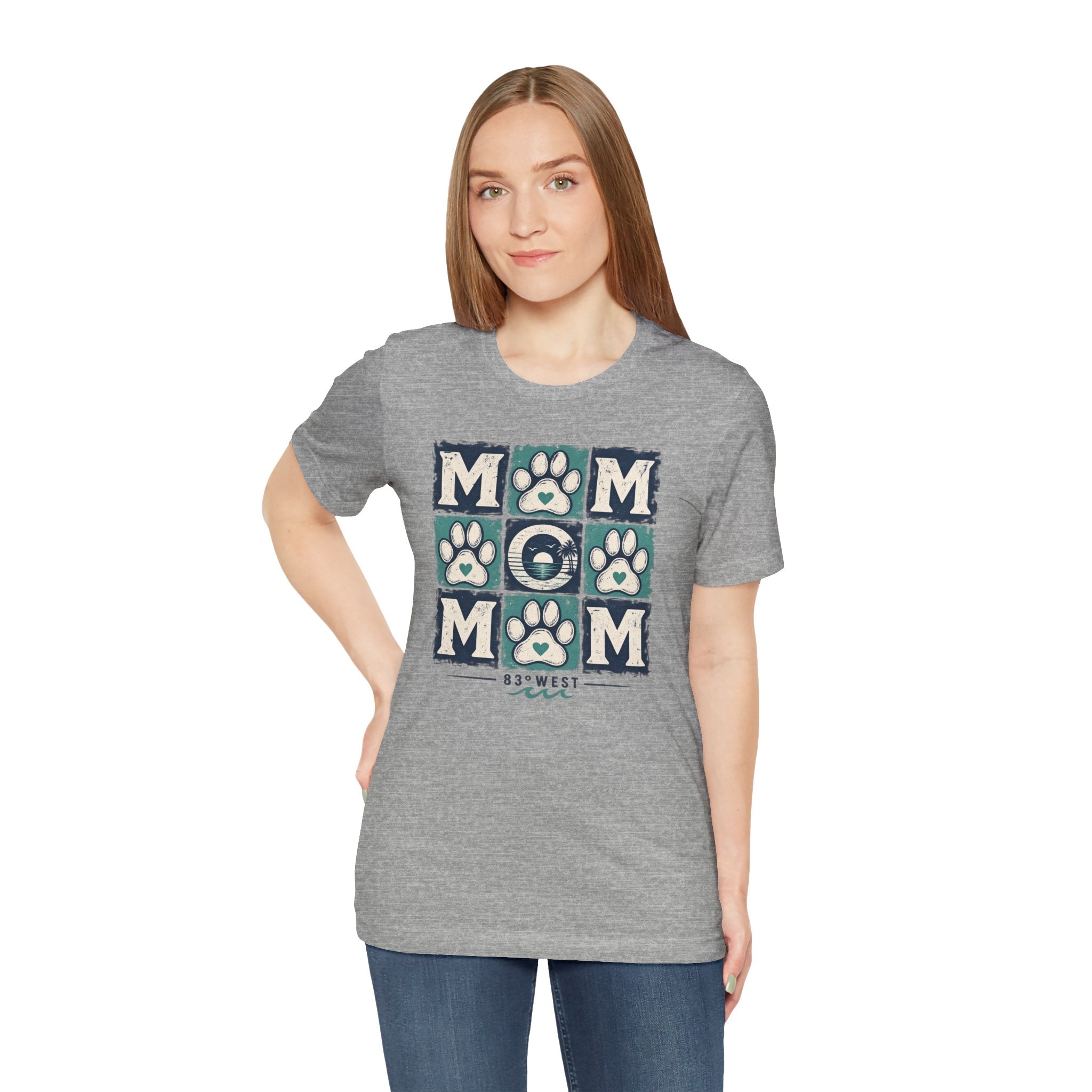 Dog Mom T-Shirt – Dogs and Sunsets Go Together for Dog Moms