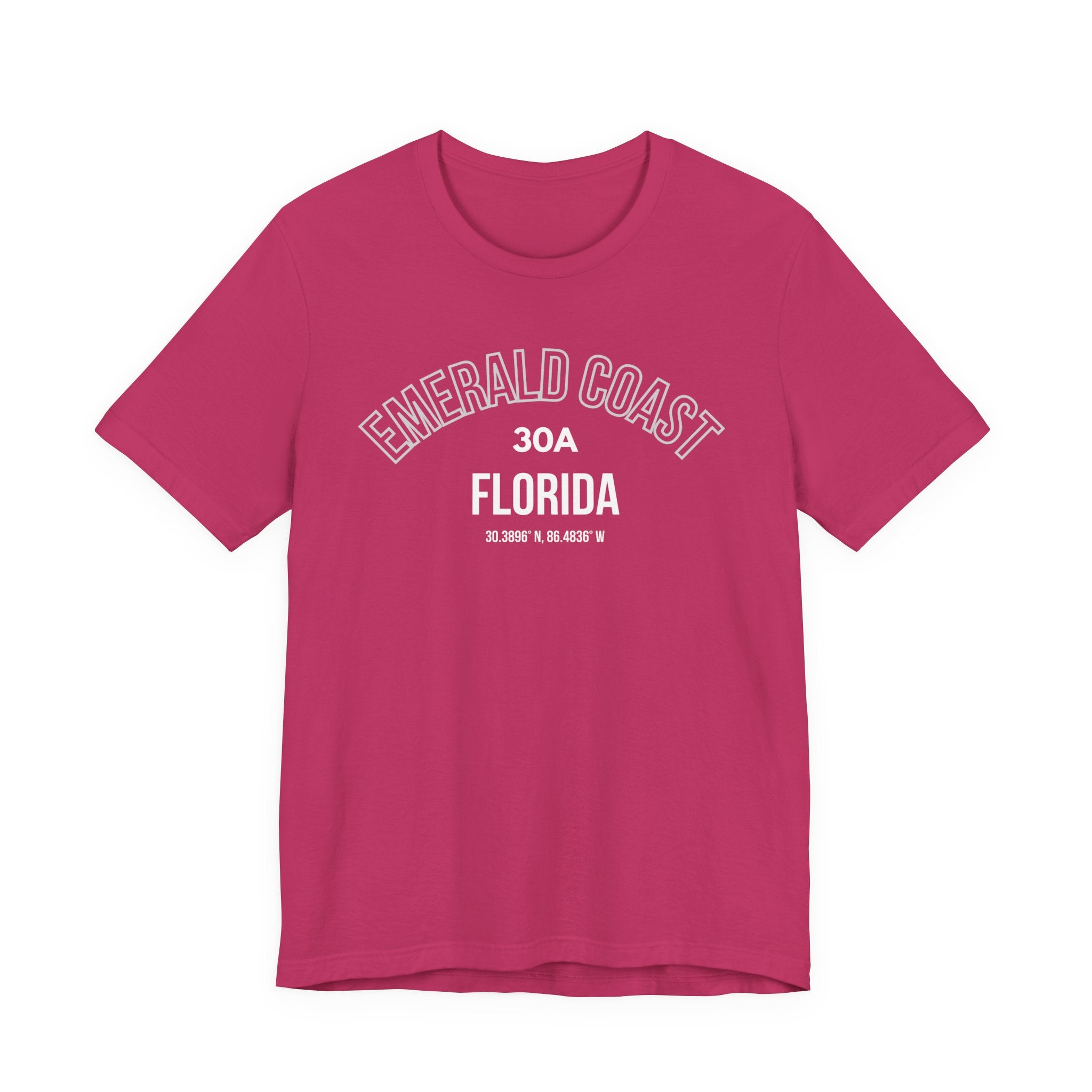 Emerald Coast 30A Florida Short Sleeve Tee - Casual Summer Shirt