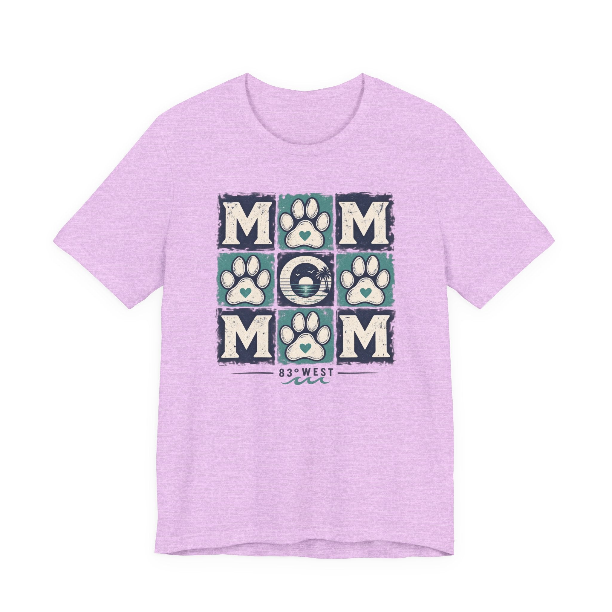 Dog Mom T-Shirt – Dogs and Sunsets Go Together for Dog Moms