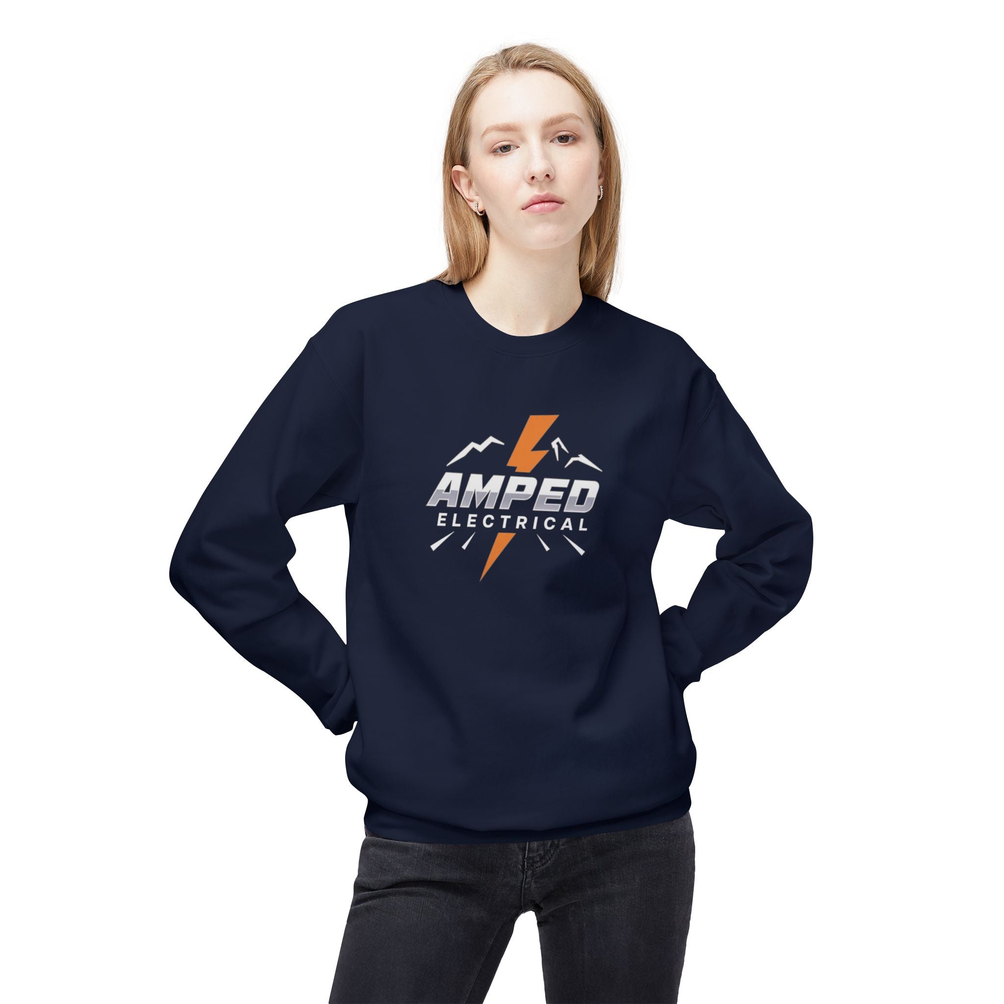 AMPED ELECTRICAL COLLECTION | Electrician Crewneck Sweatshirt
