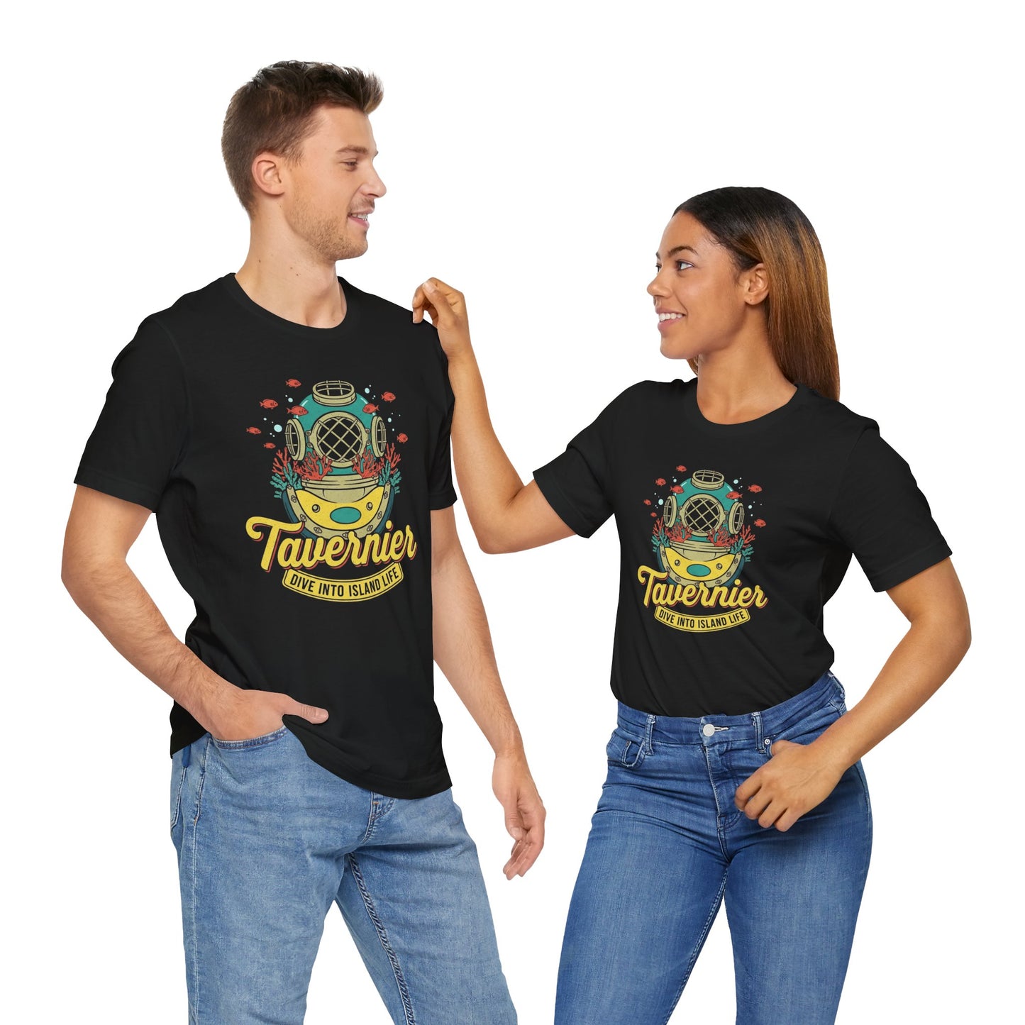 FLORIDA KEYS COLLECTION Tavernier Dive Into Island Life Tee, Beachwear, Summer Vibes