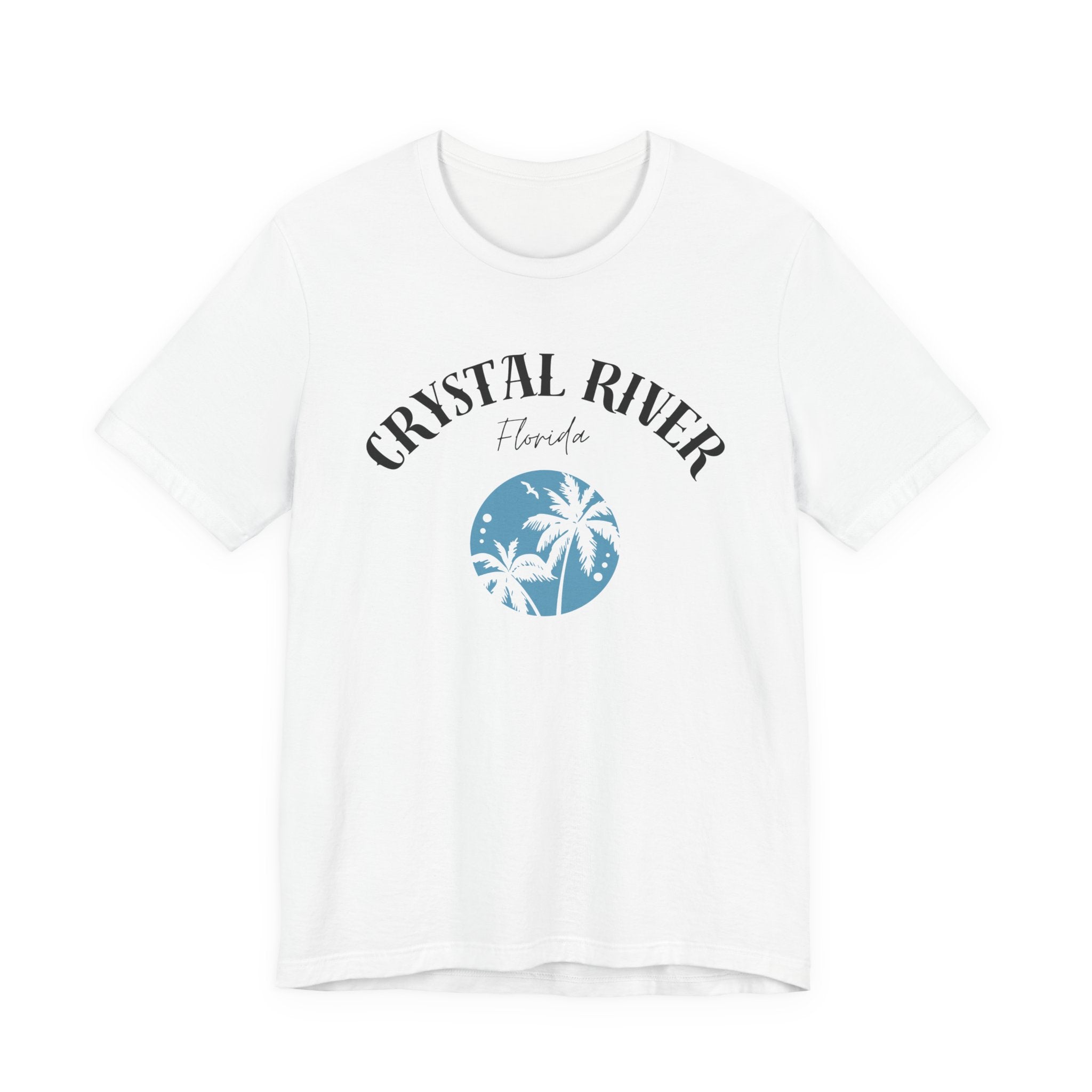Crystal River Florida Tropical Tee - Unisex Jersey Short Sleeve Shirt