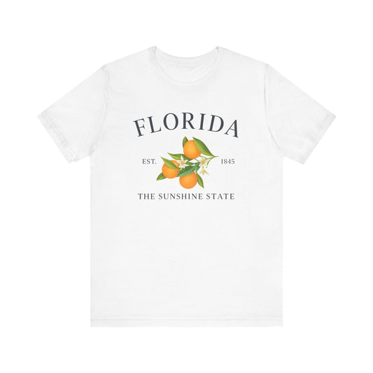 Florida Vintage Tee, Sunshine State Shirt, Summer Vibes T-Shirt