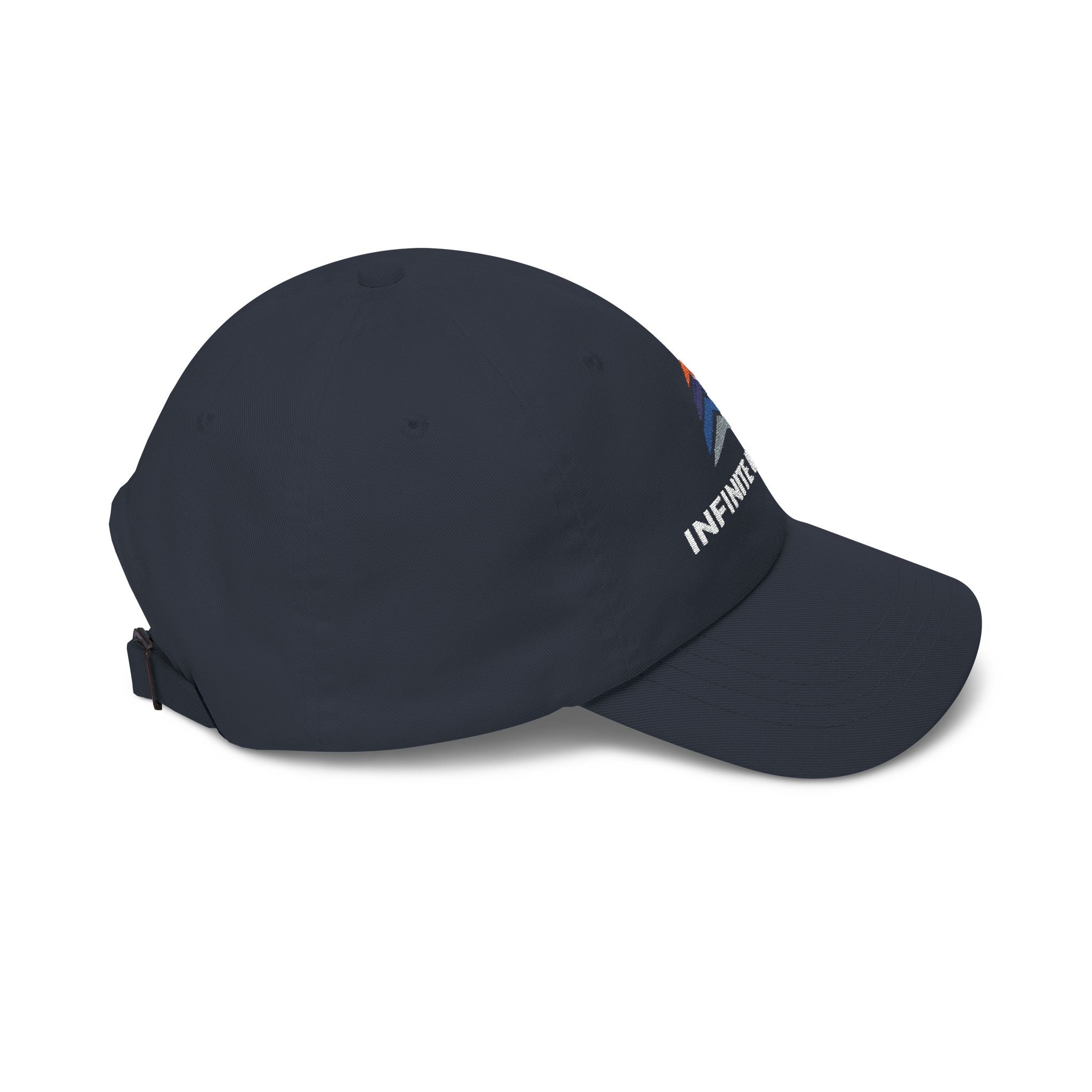 Infinite Upside™ Dad Cap — Embroidered Logo Baseball Hat