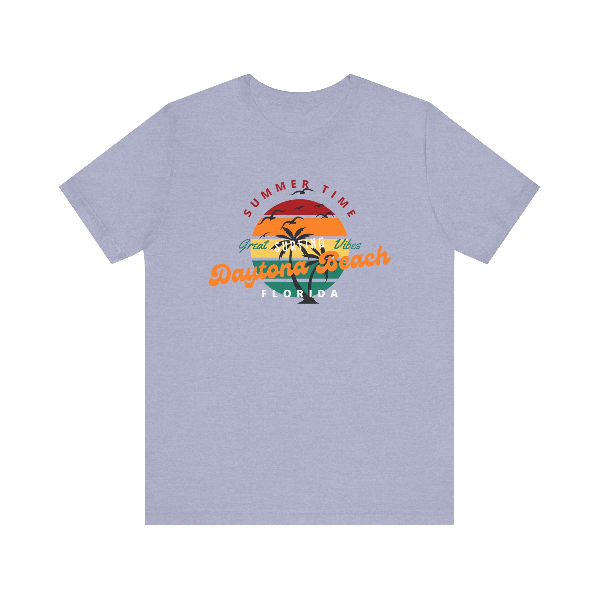 Summer Vibes Daytona Beach Tee - Unisex Jersey Short Sleeve