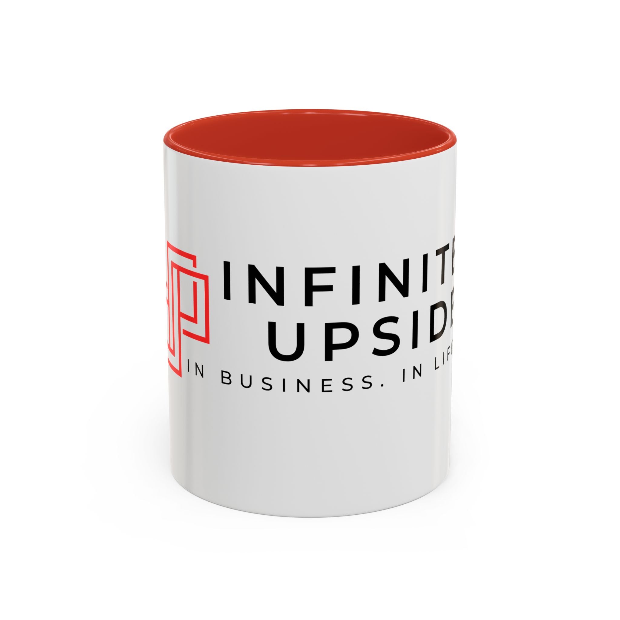 Infinity Upside™ Branded Accent Coffee Mug – Logo Coffee Cup (11/15oz)