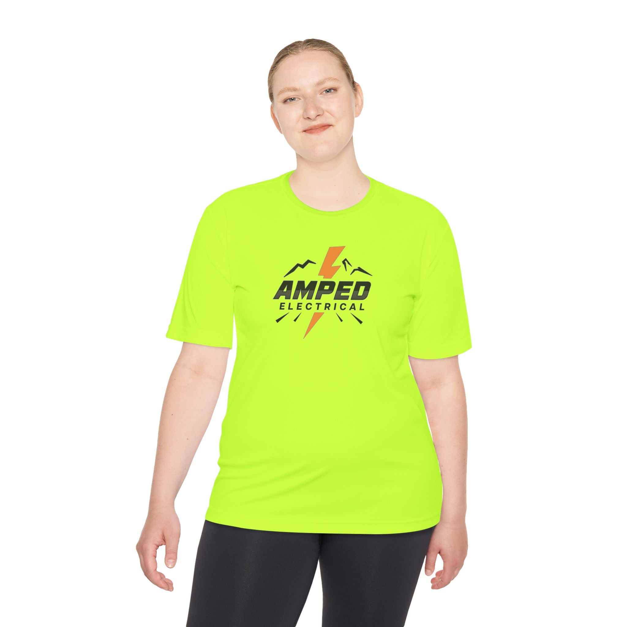Amped Electrical Unisex Moisture Wicking Tee