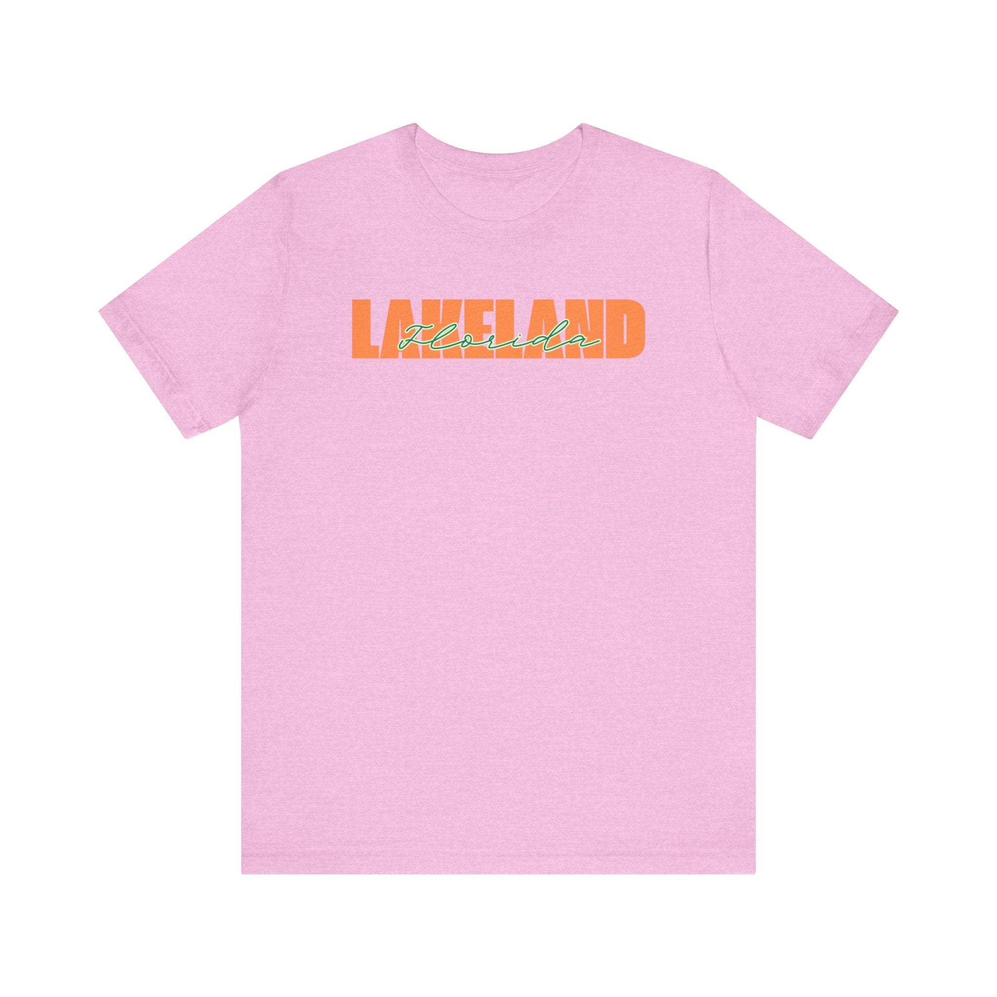 Lakeland Retro Unisex Short Sleeve Tee - Casual Summer Style