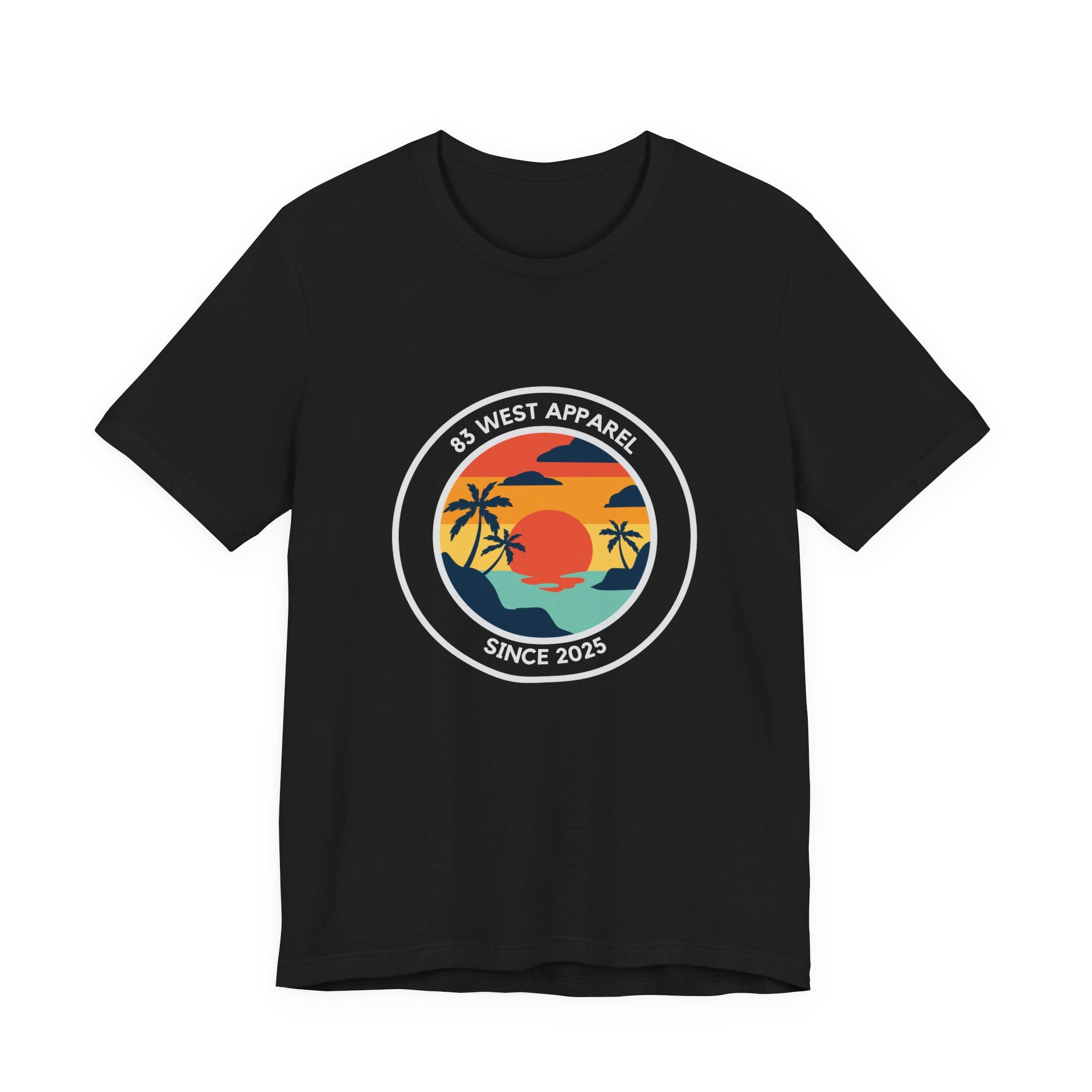 Tropical Sunset T-Shirt - 83 West Apparel - Casual Summer Vibe