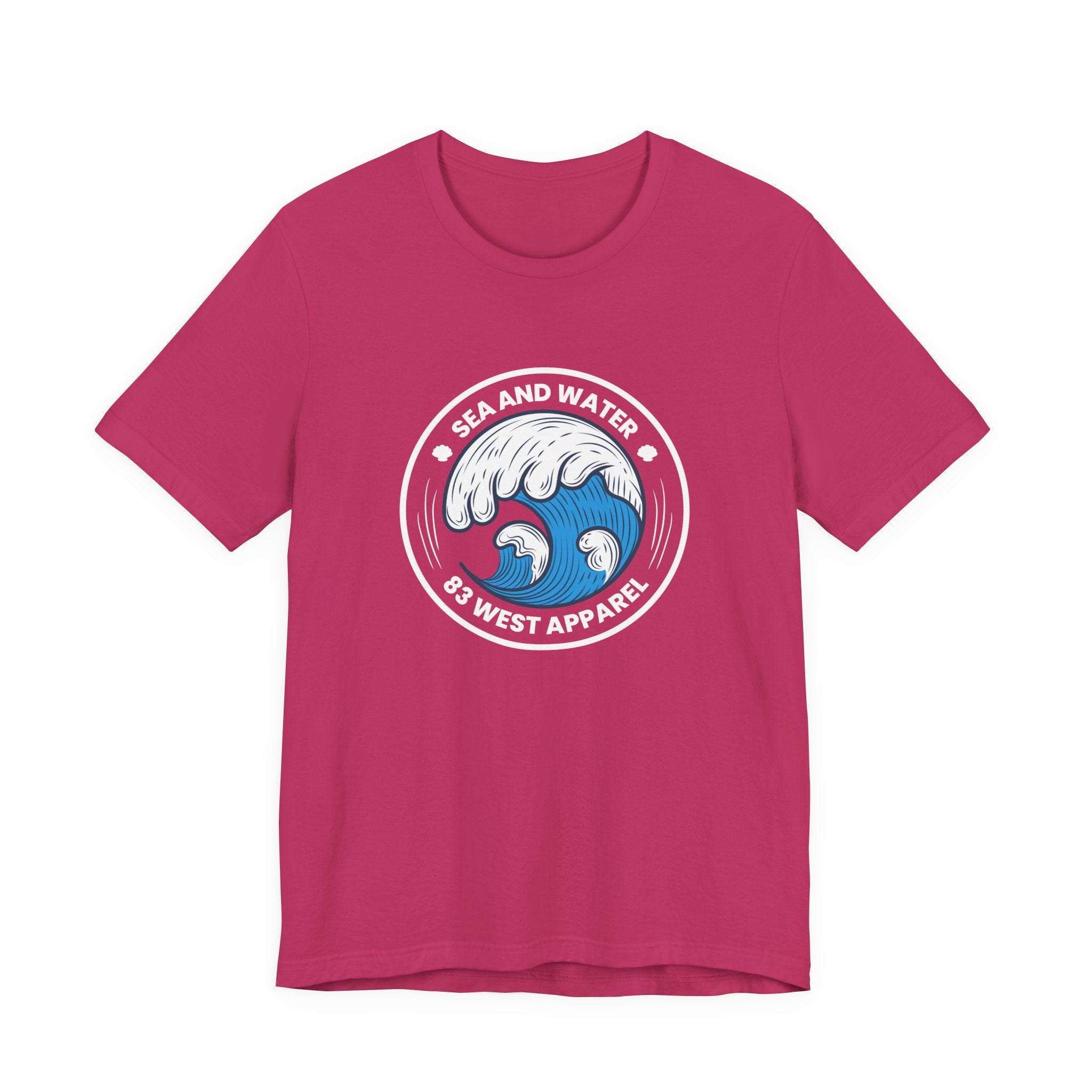Sea and Water Unisex Jersey Tee - Perfect for Beach Lovers