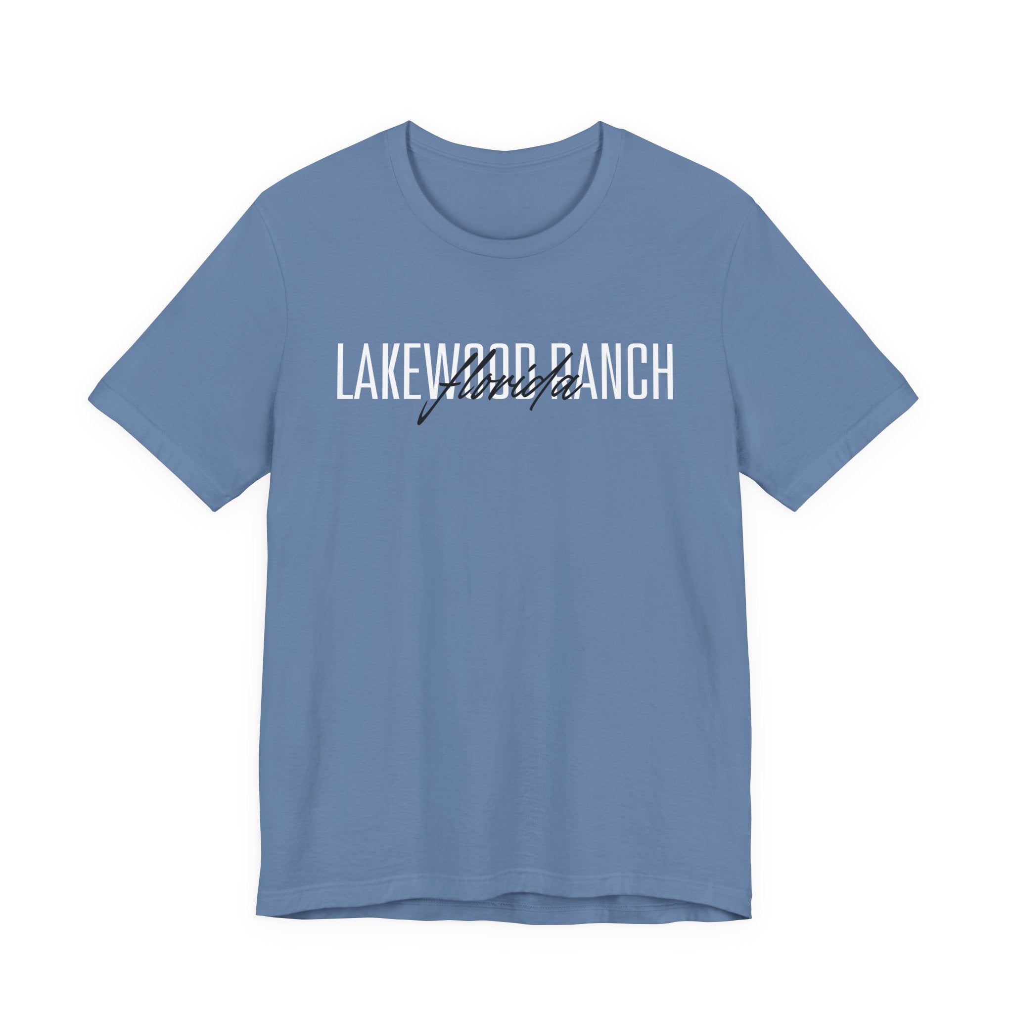 Lakewood Ranch Unisex Short Sleeve Tee, Casual Summer Shirt, Birthday Gift