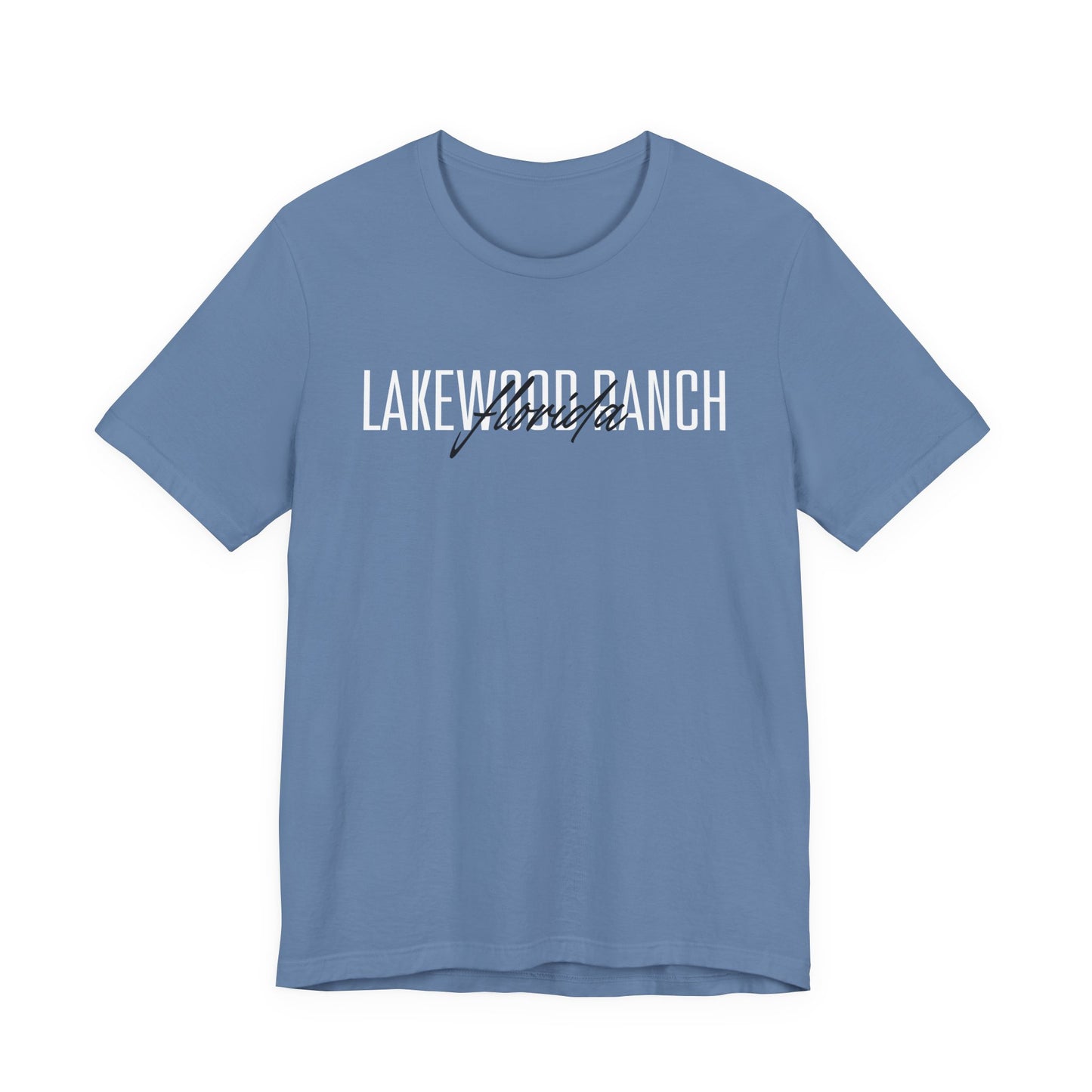 Lakewood Ranch Unisex Short Sleeve Tee, Casual Summer Shirt, Birthday Gift