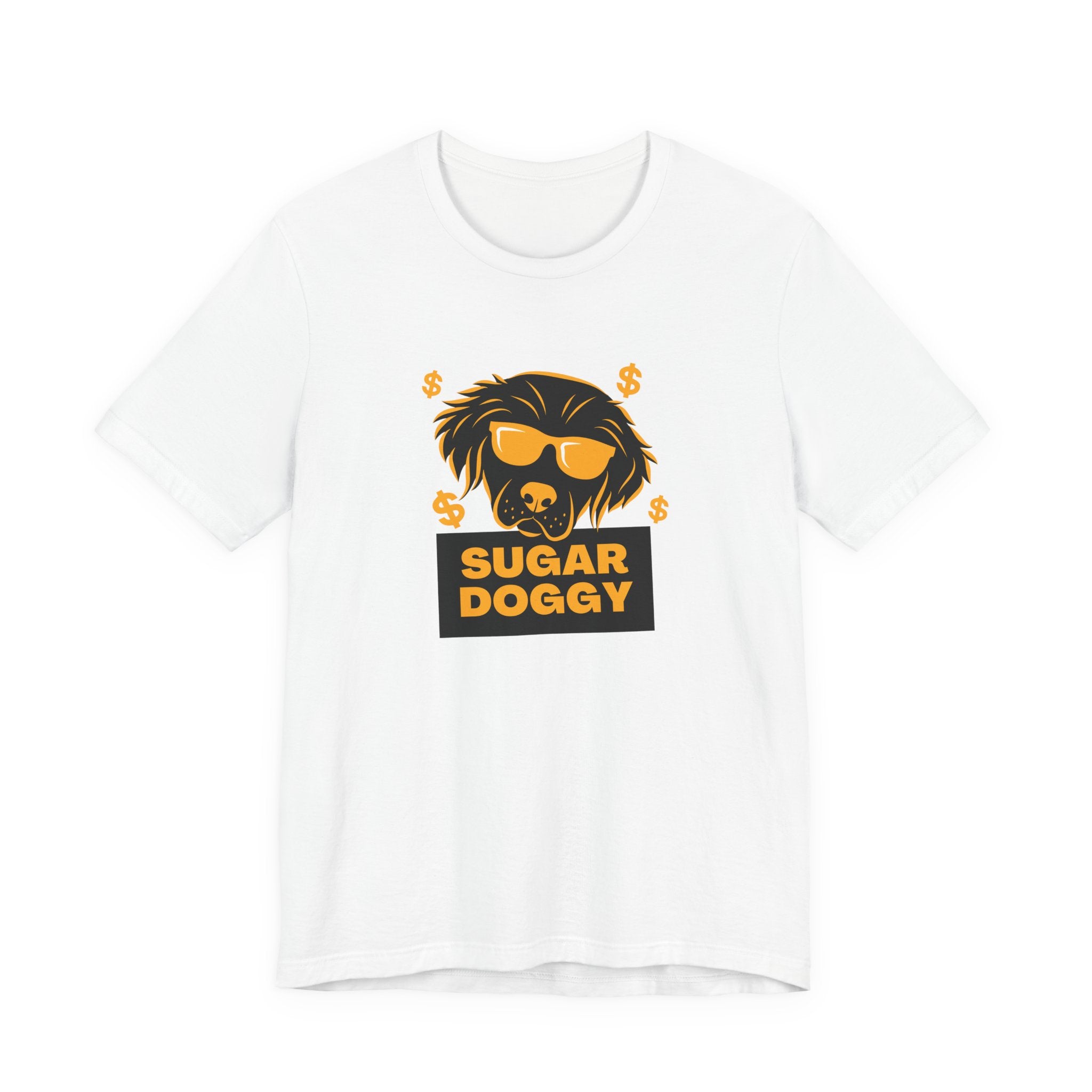 Cool Dog Graphic Tee - Sugar Doggy Unisex Jersey Short Sleeve T-Shirt