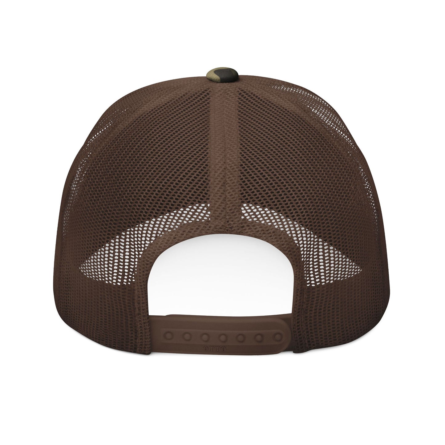 Camouflage Trucker Hat with Alligator Alcatraz Embroidery, Outdoor Adventure Cap